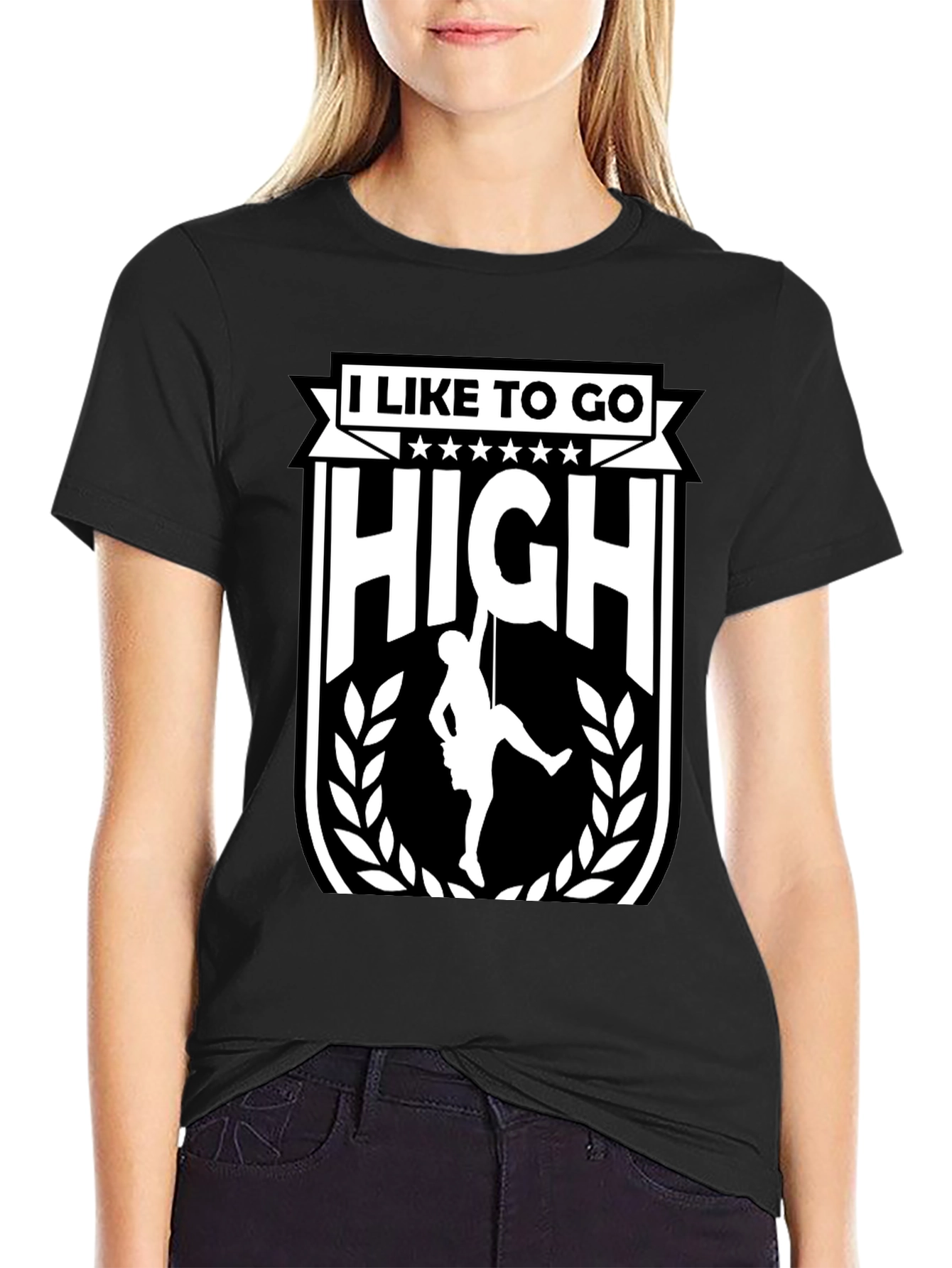I Like To Go High Climbing T-Shirt