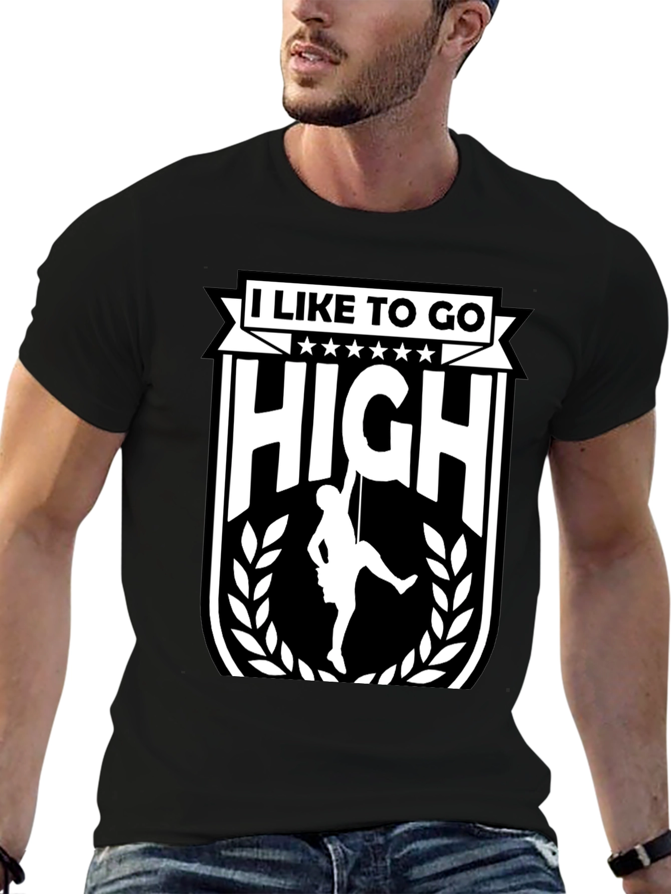 I Like To Go High Climbing T-Shirt