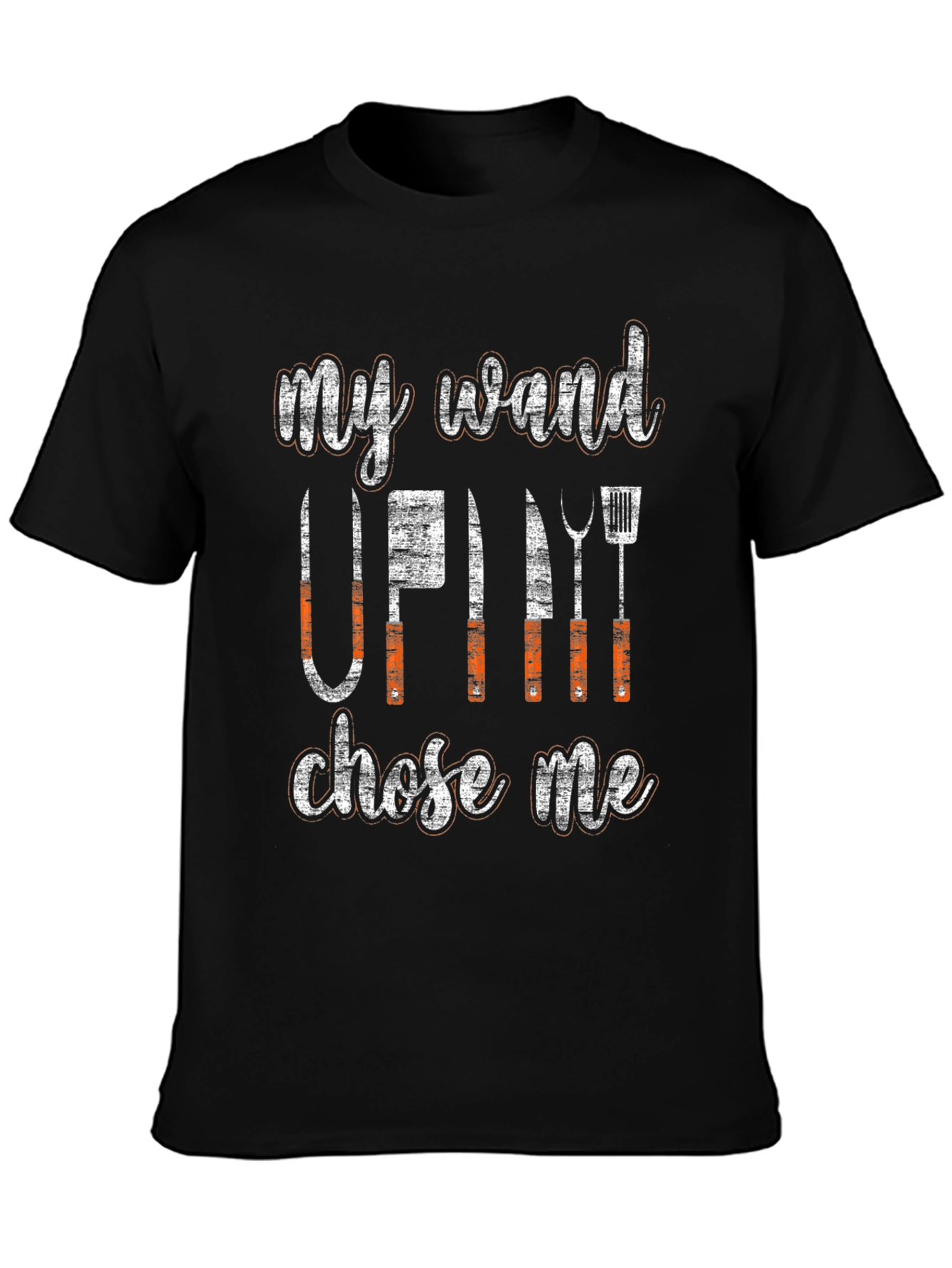 My Wand Chose Me BBQ T-Shirt