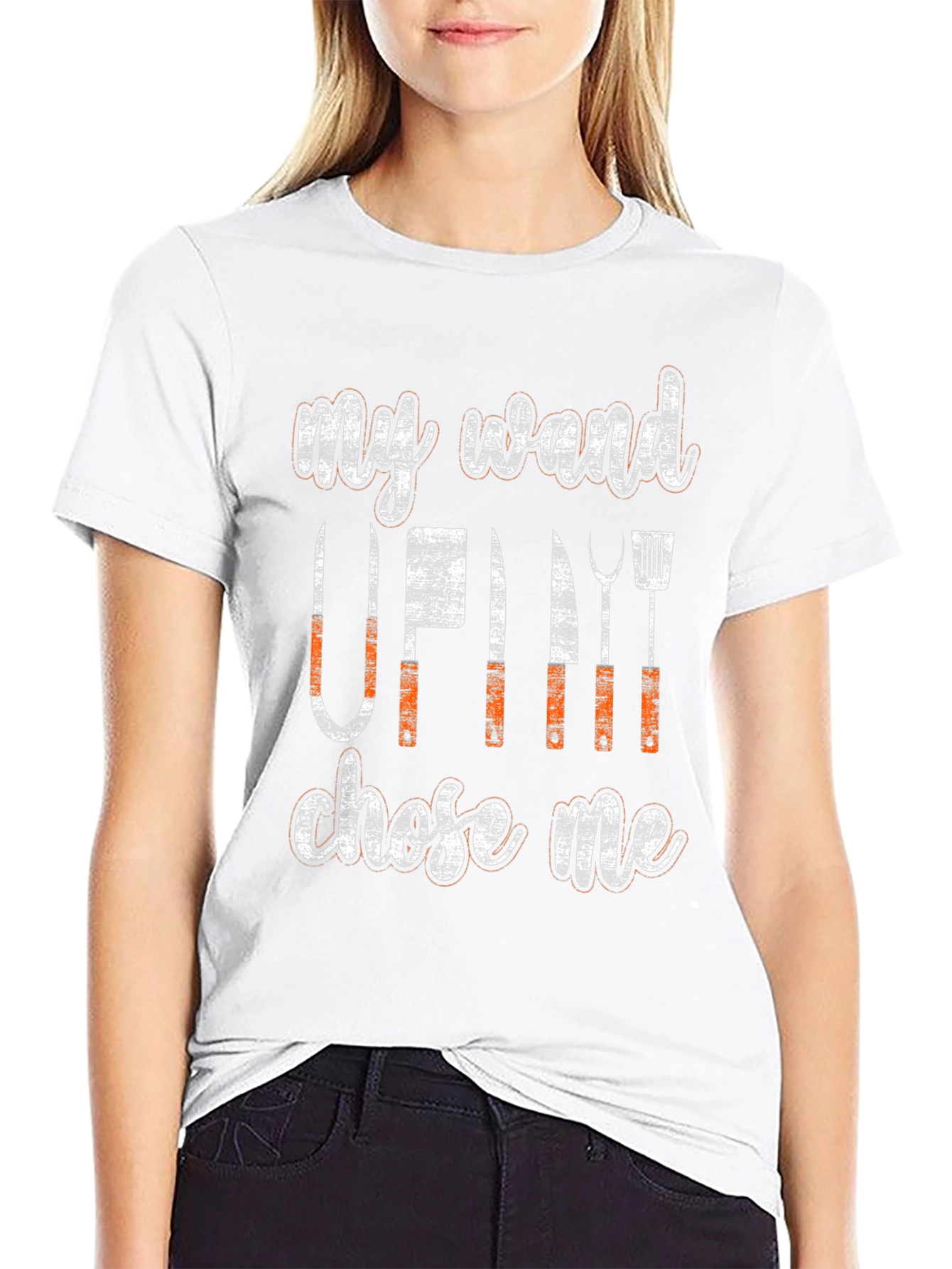 My Wand Chose Me BBQ T-Shirt