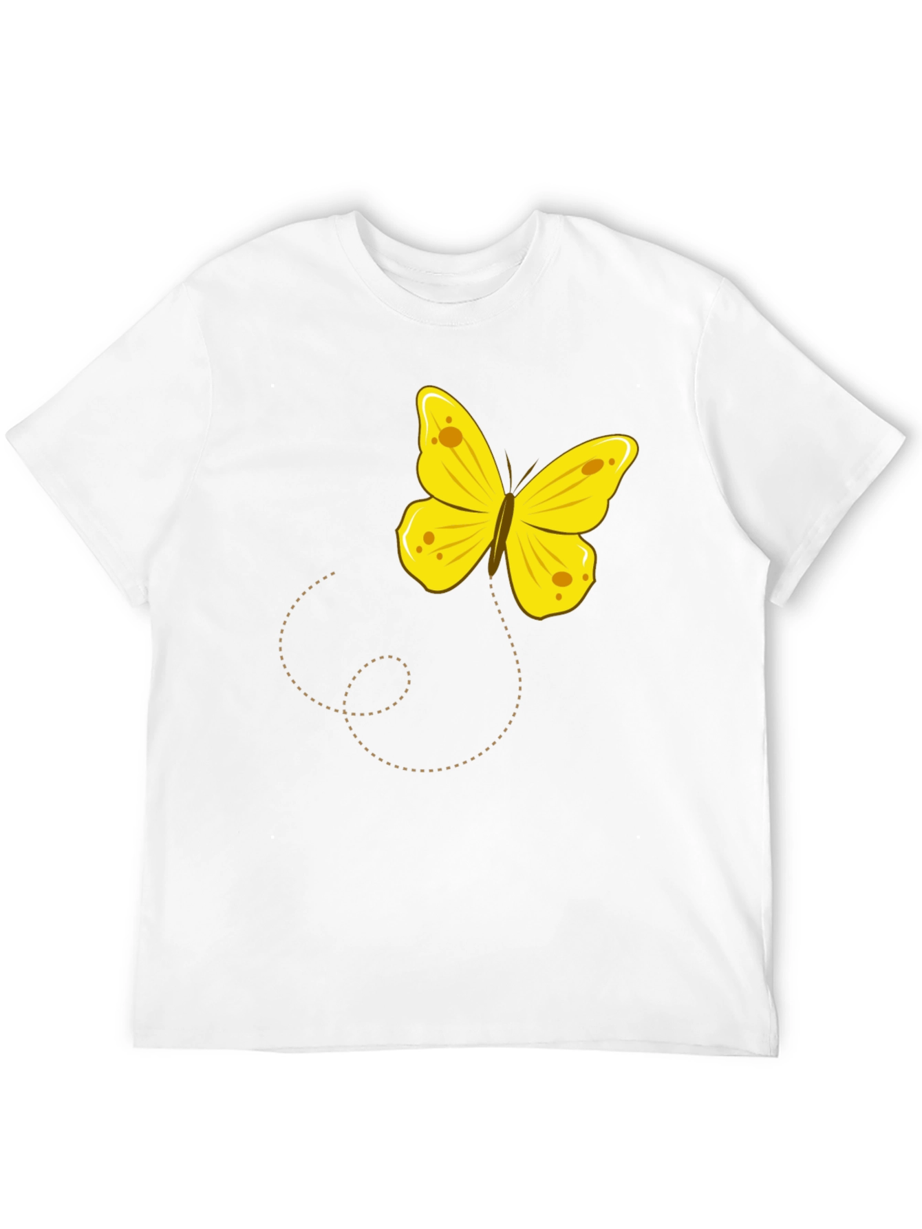 Butterfly Graphic Tee - Black Cotton Comfort