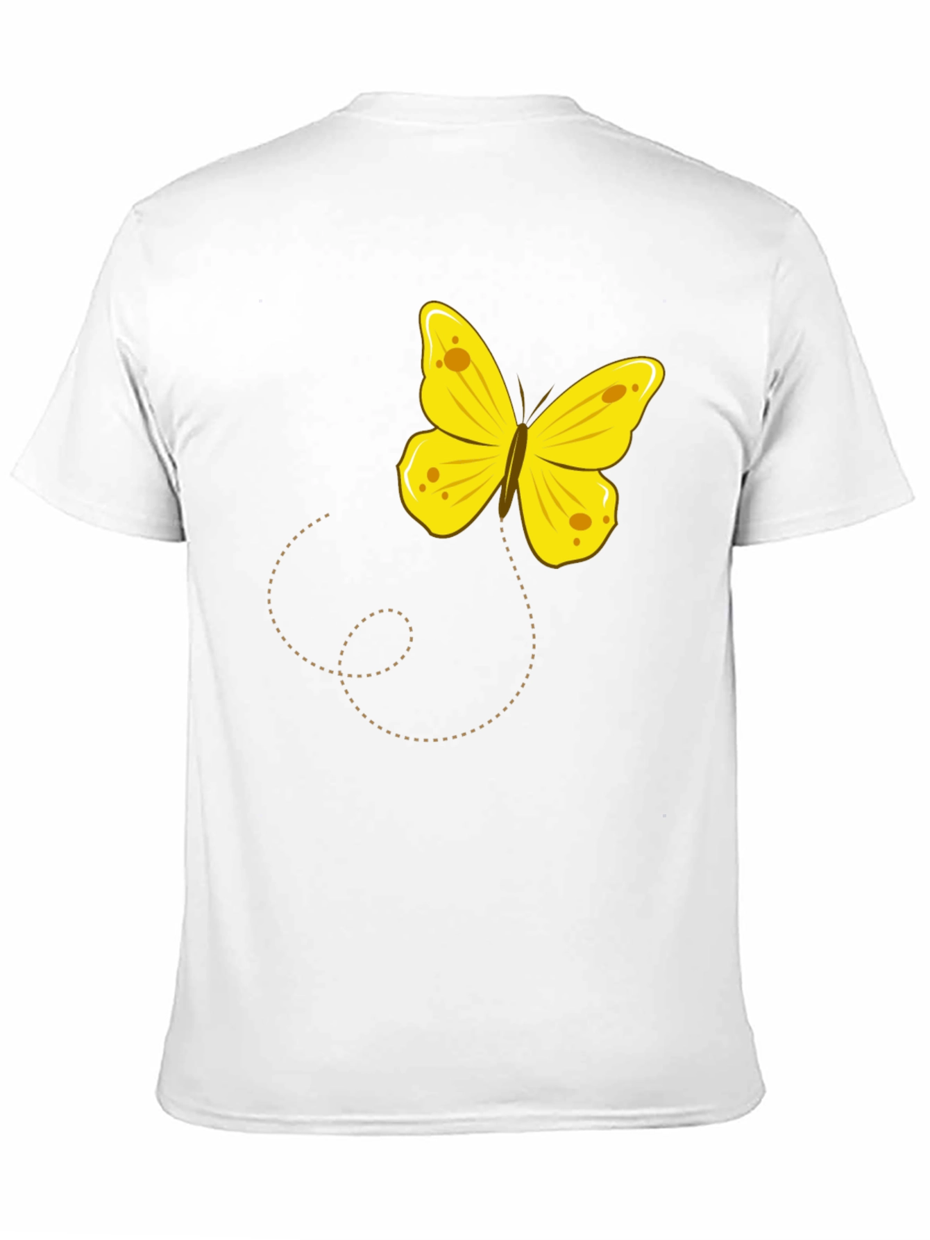 Butterfly Graphic Tee - Black Cotton Comfort