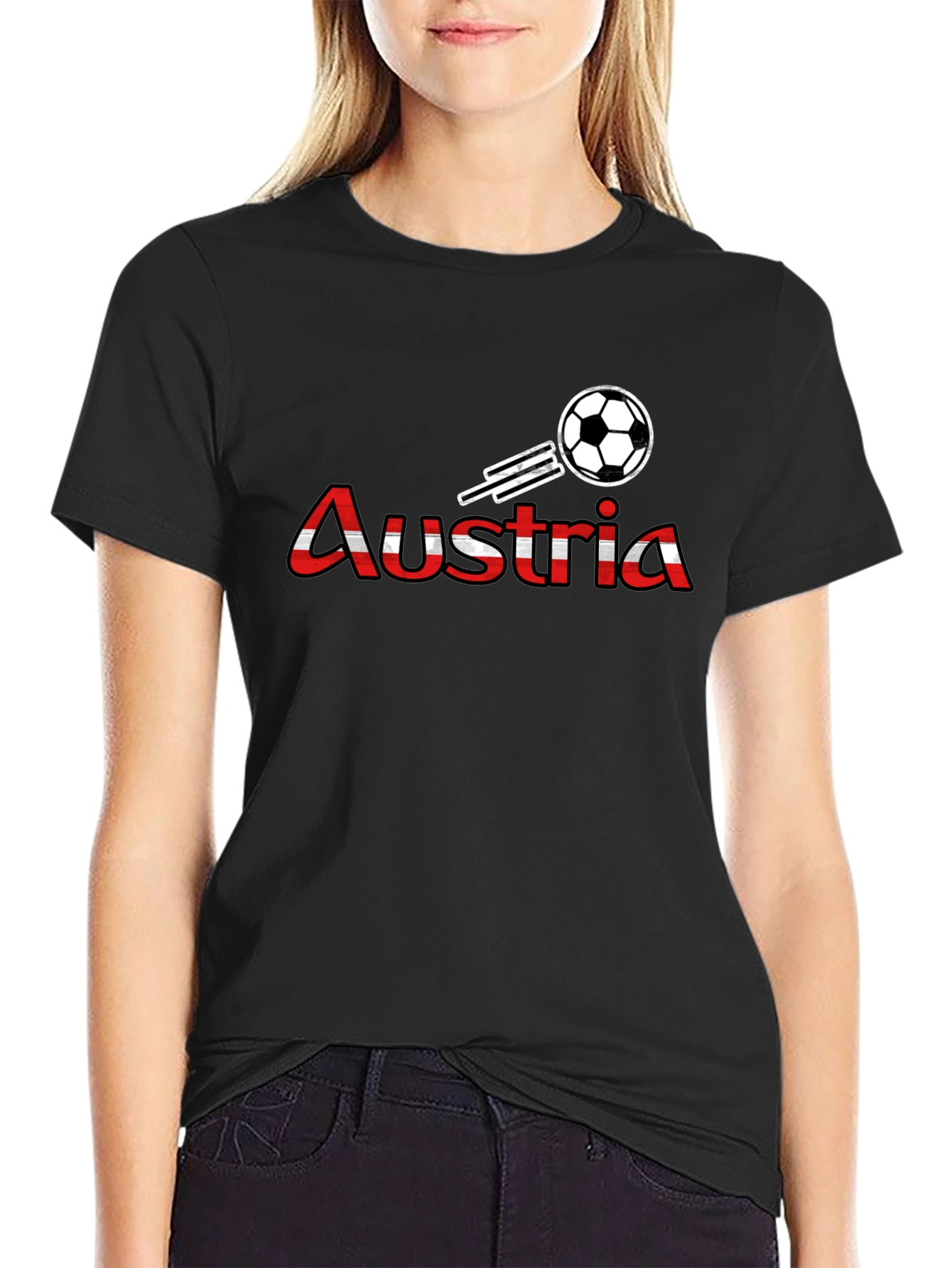Austria Soccer Flag T-Shirt