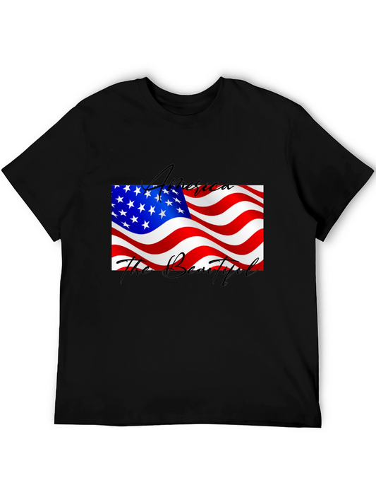America The Beautiful Patriotic T-Shirt