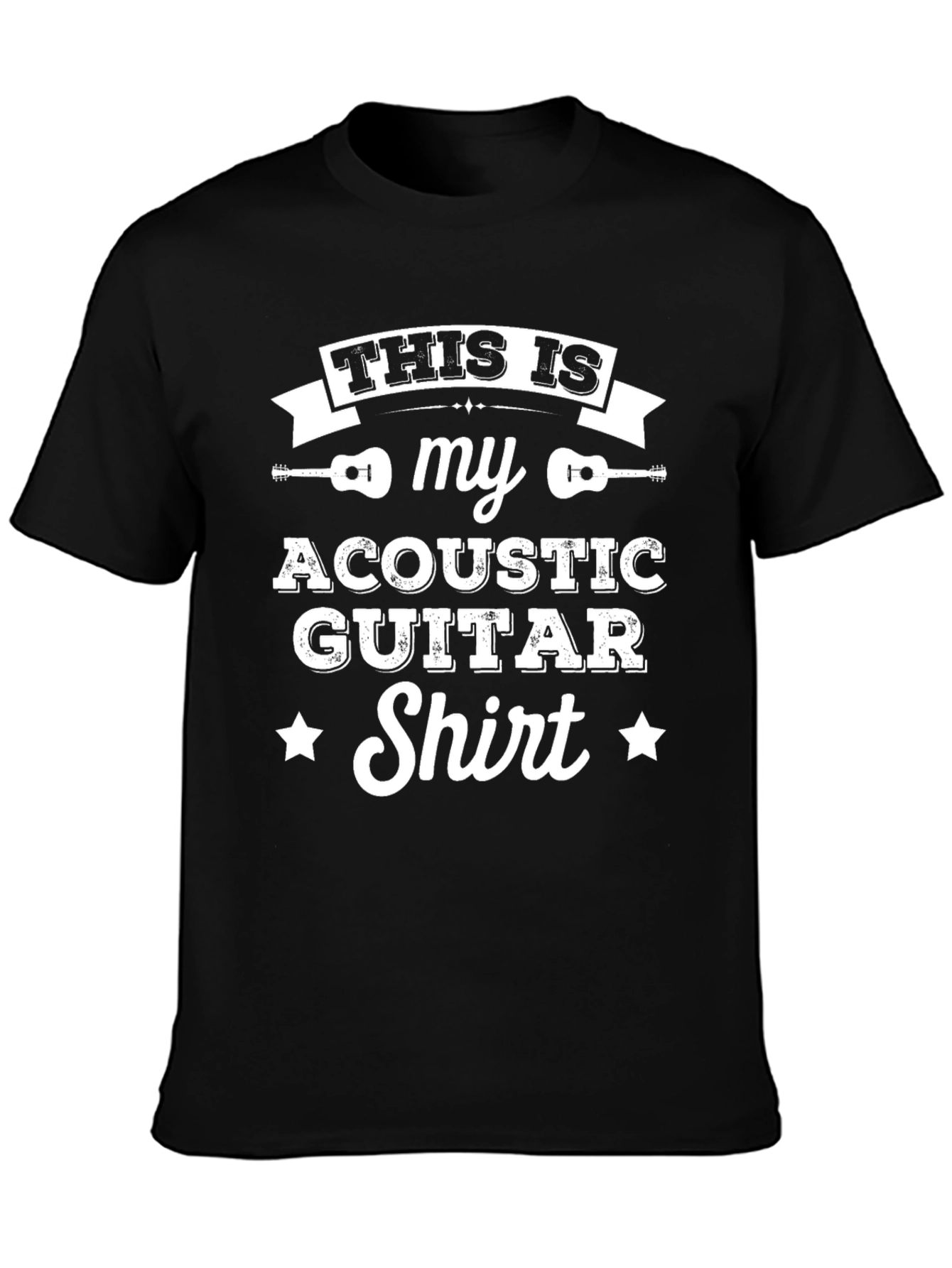 Acoustic Guitar Shirt - Musician Tee