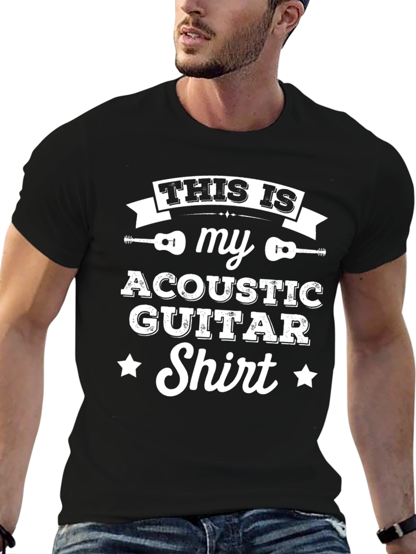 Acoustic Guitar Shirt - Musician Tee
