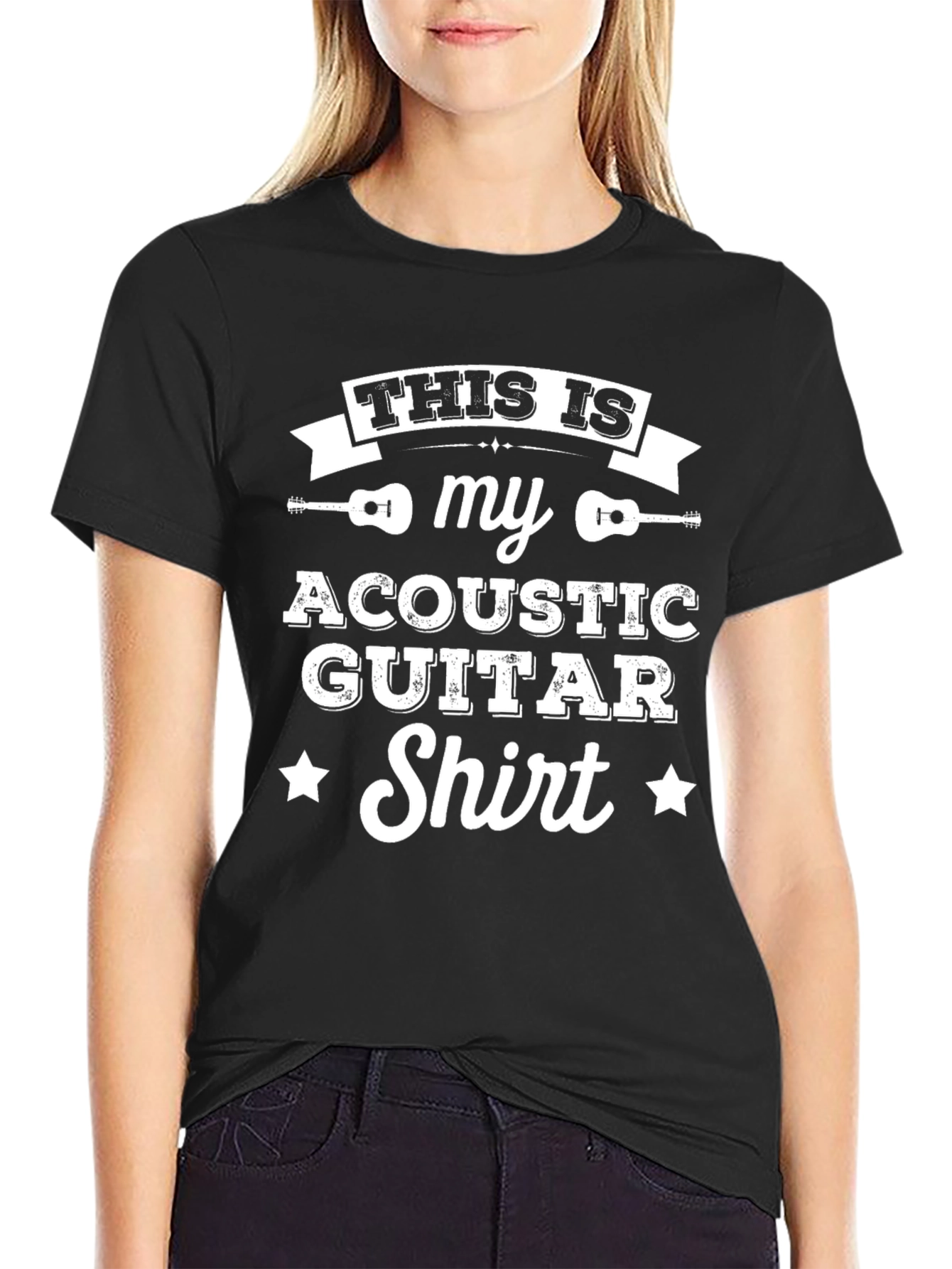 Acoustic Guitar Shirt - Musician Tee