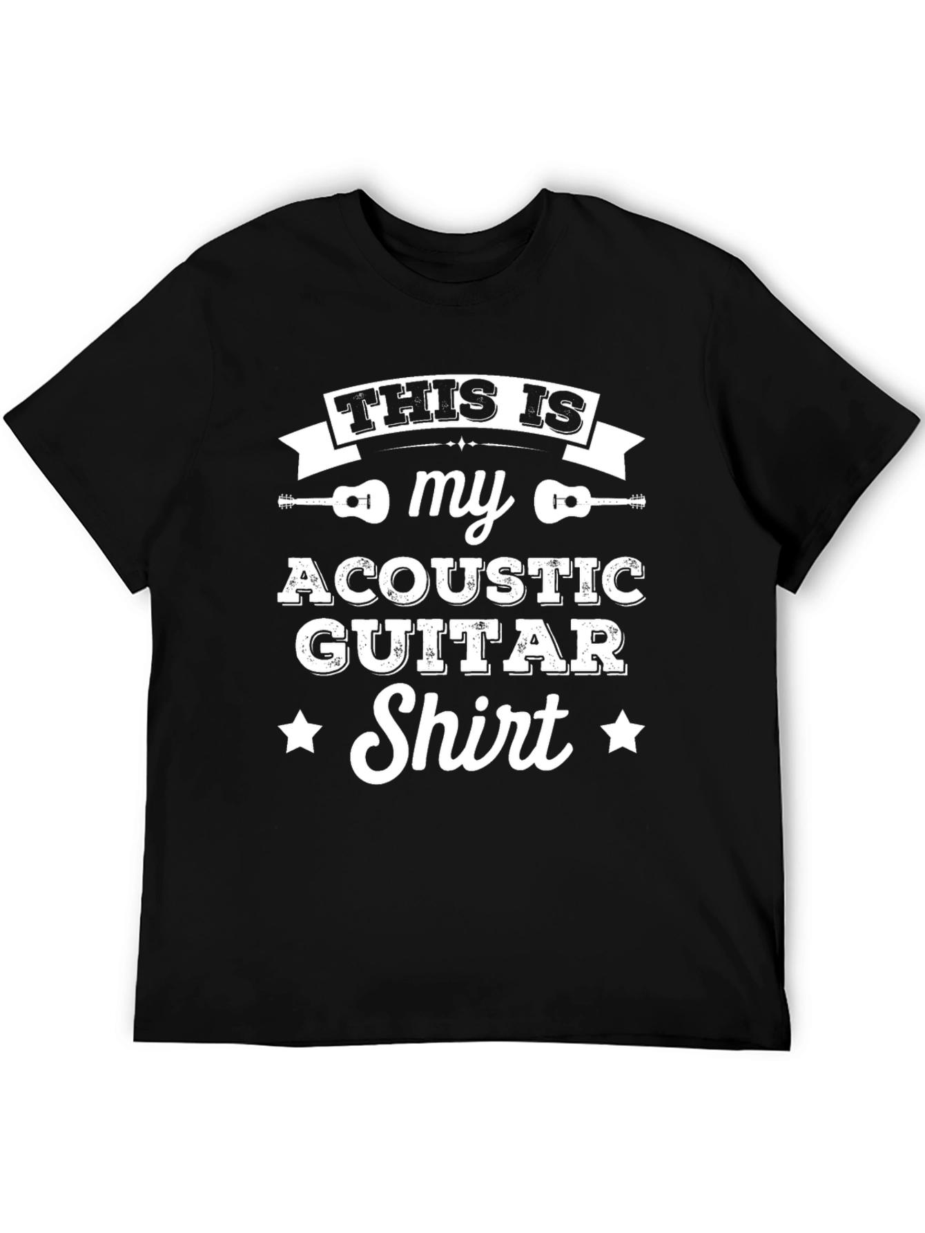 Acoustic Guitar Shirt - Musician Tee