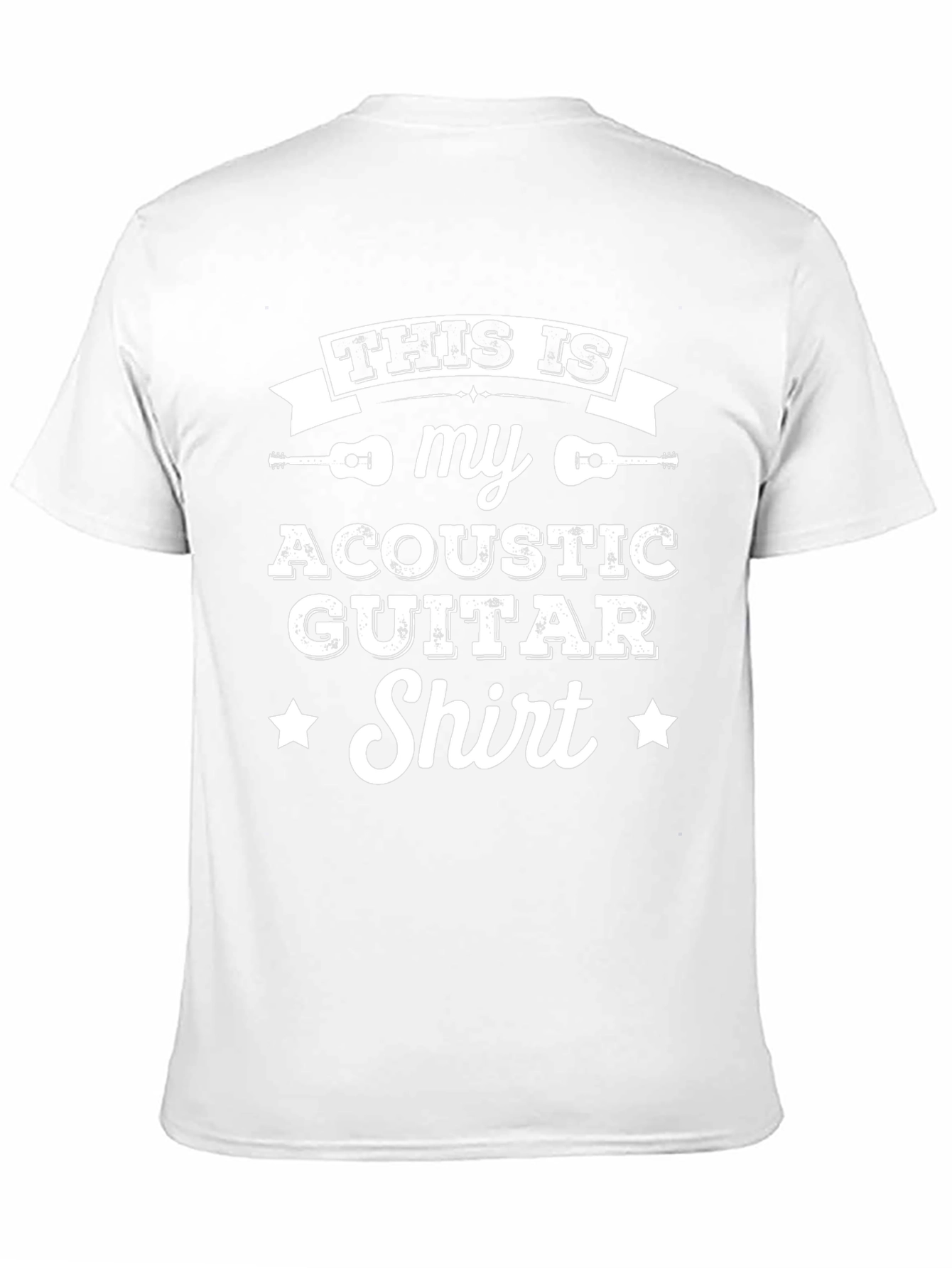 Acoustic Guitar Shirt - Musician Tee