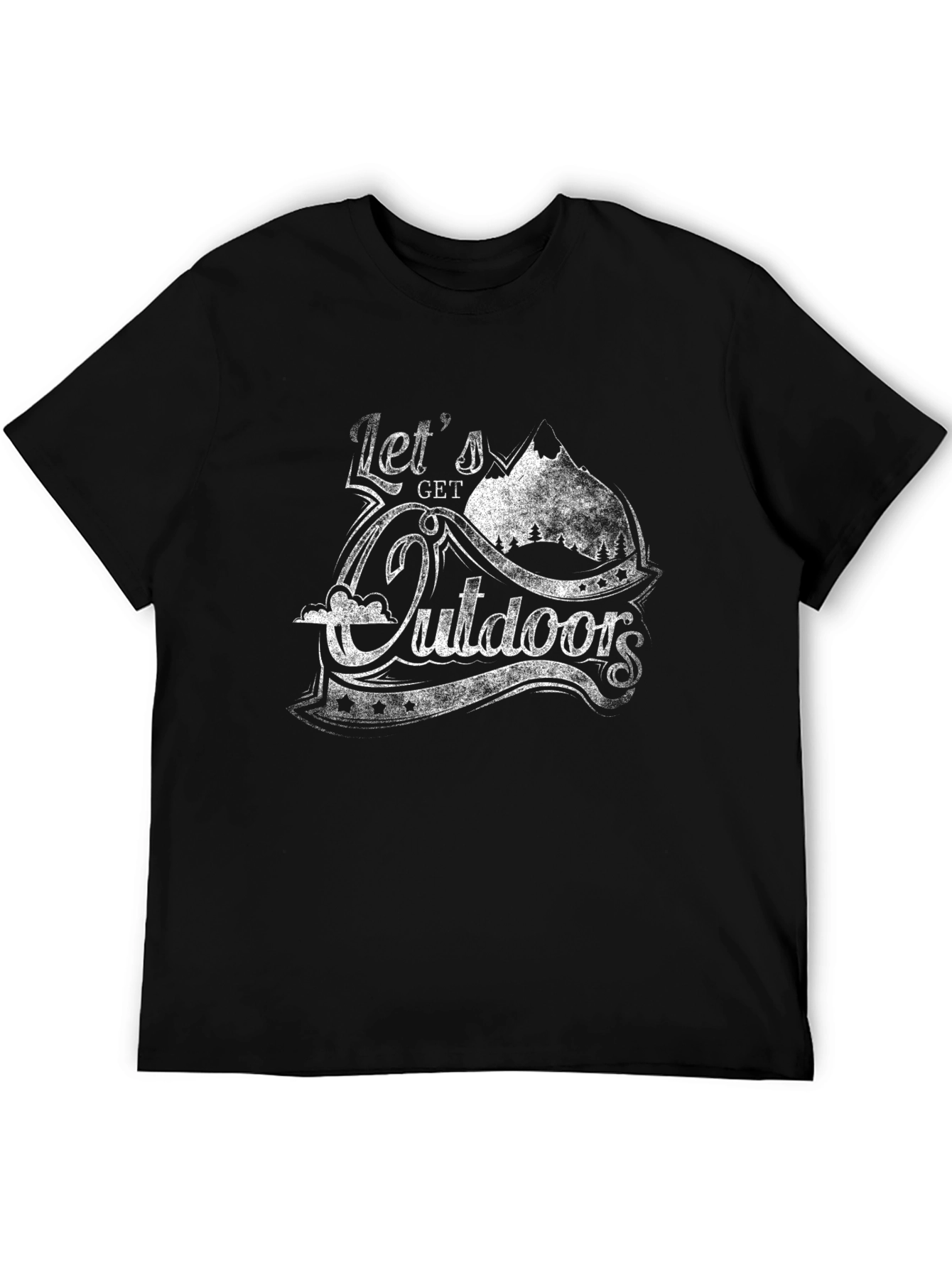 Lets Get Outdoors Graphic T-Shirt - Adventure Ready!