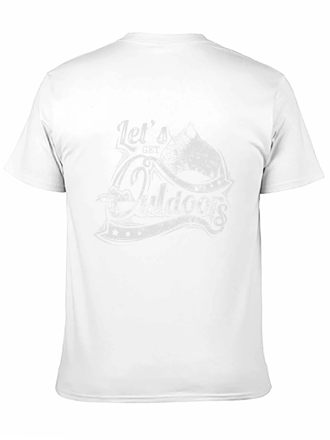 Lets Get Outdoors Graphic T-Shirt - Adventure Ready!