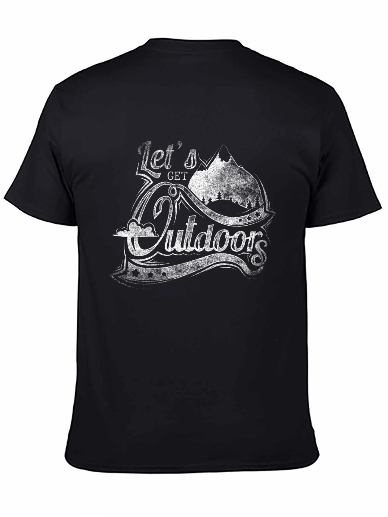 Lets Get Outdoors Graphic T-Shirt - Adventure Ready!