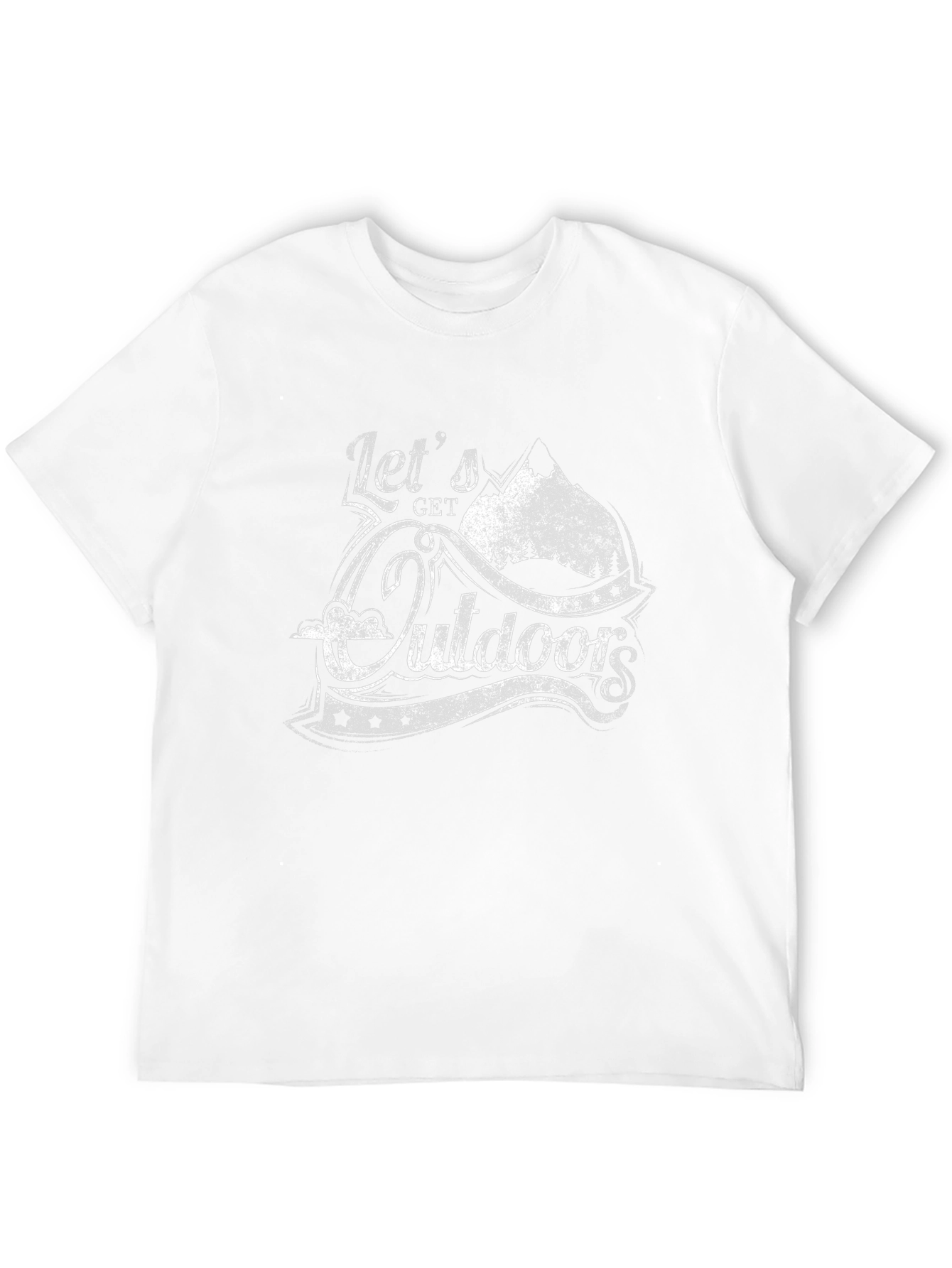 Lets Get Outdoors Graphic T-Shirt - Adventure Ready!