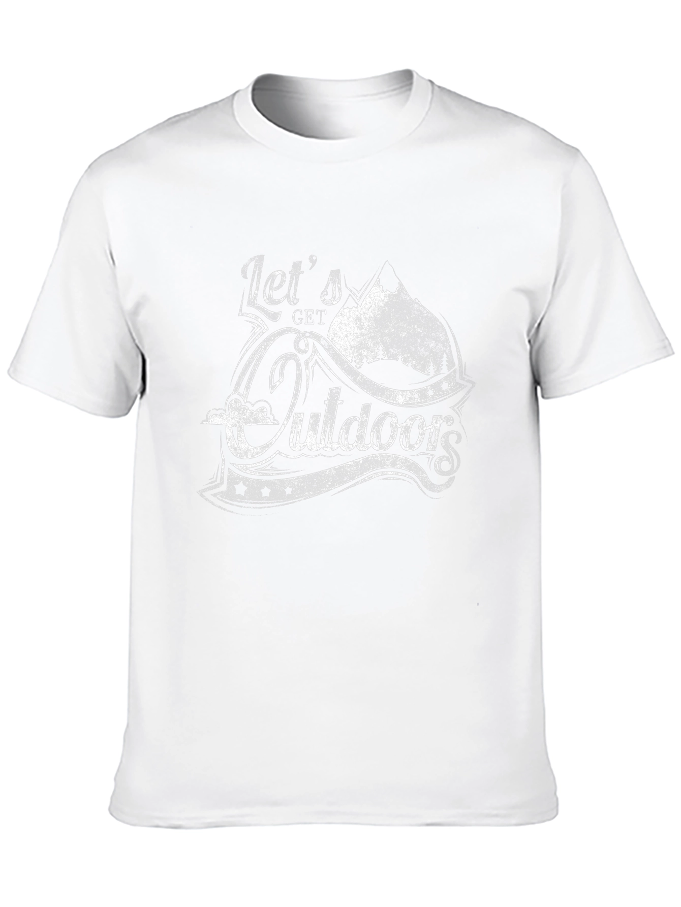 Lets Get Outdoors Graphic T-Shirt - Adventure Ready!