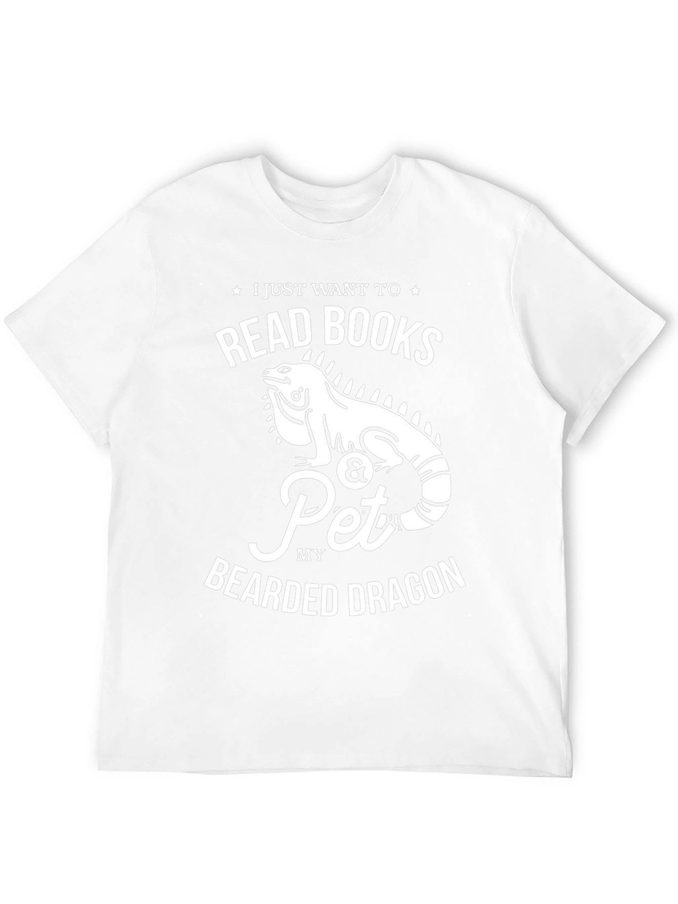 Read Books & Pet My Bearded Dragon T-Shirt