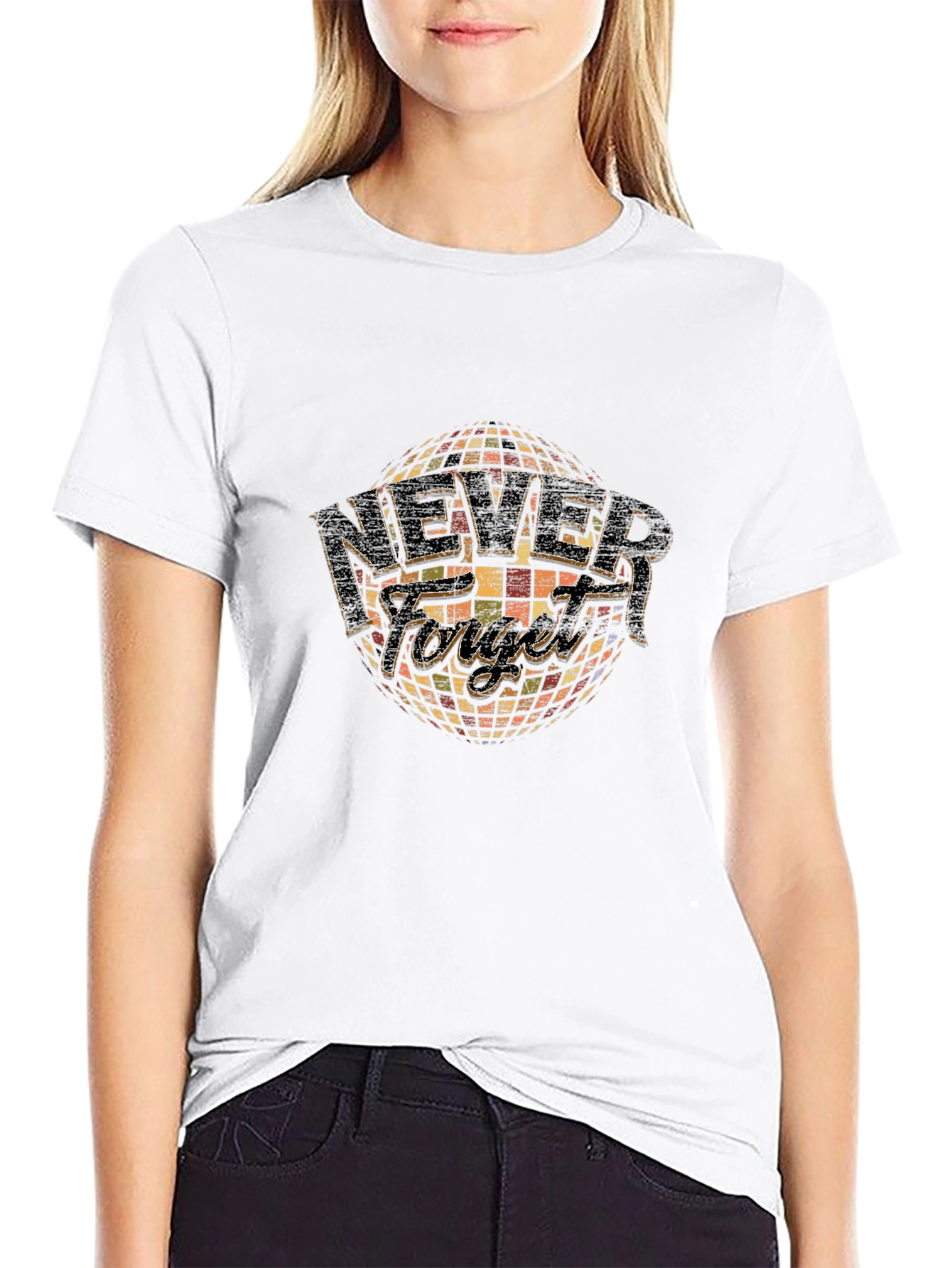 Retro Never Forget Graphic Tee