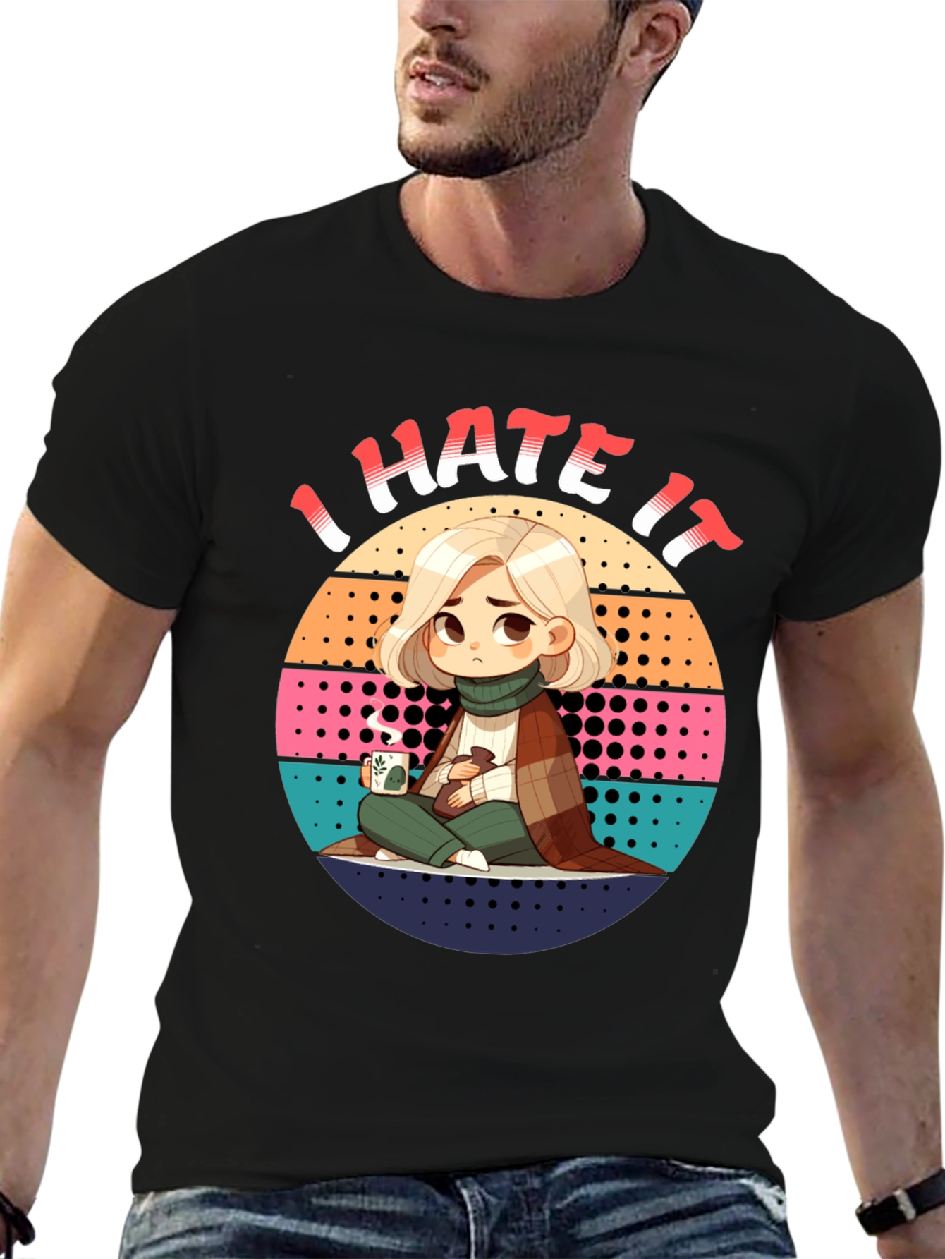I Hate It Graphic Tee - Trendy Unisex Shirt