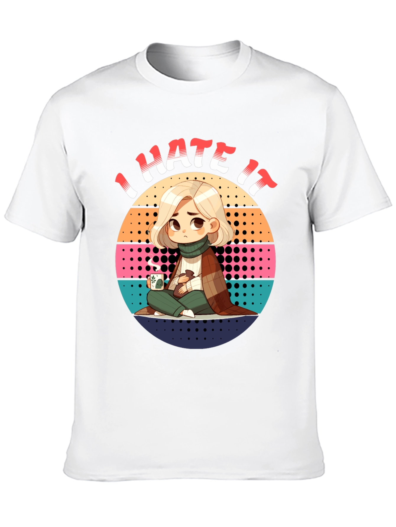 I Hate It Graphic Tee - Trendy Unisex Shirt