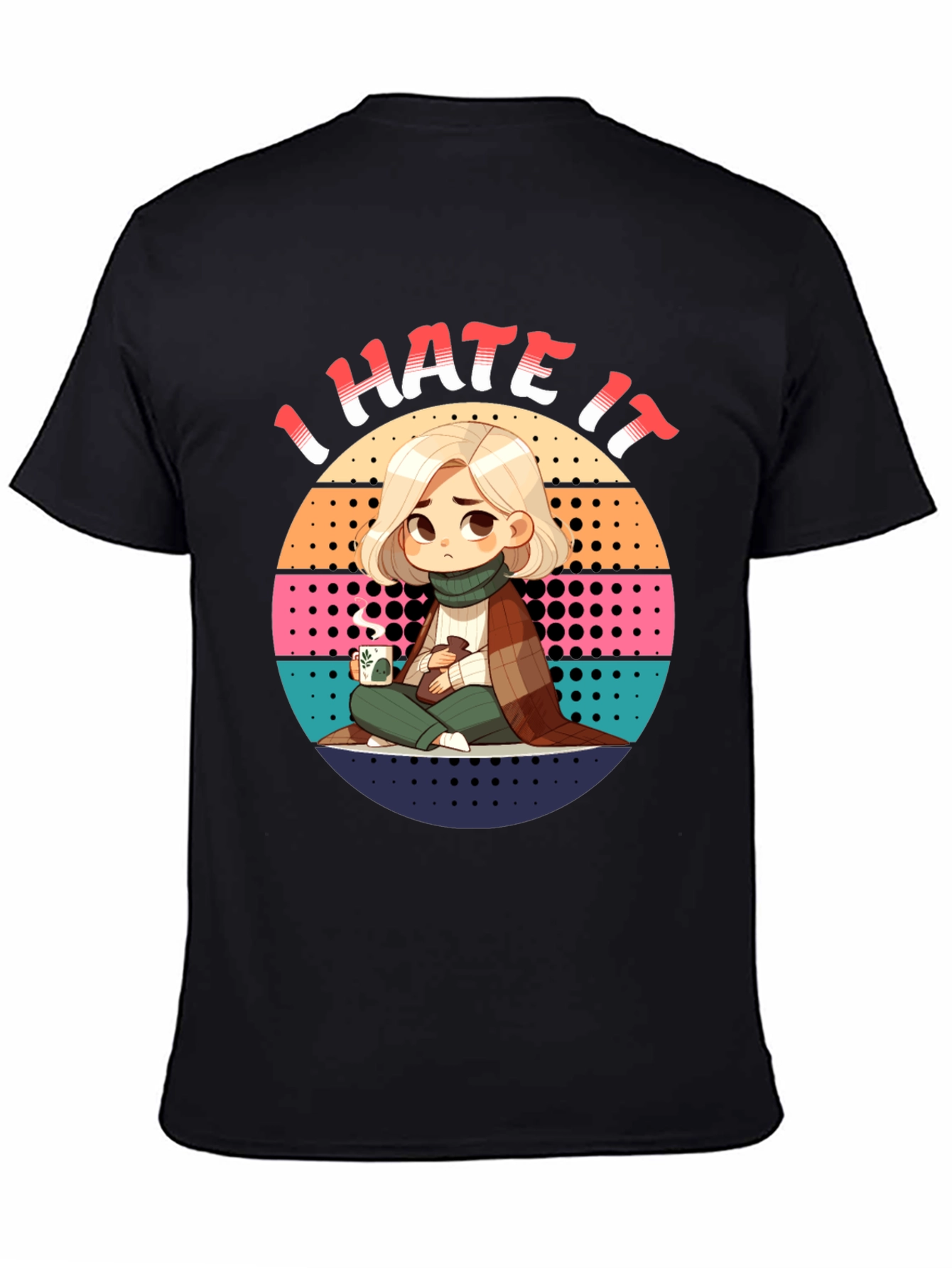 I Hate It Graphic Tee - Trendy Unisex Shirt