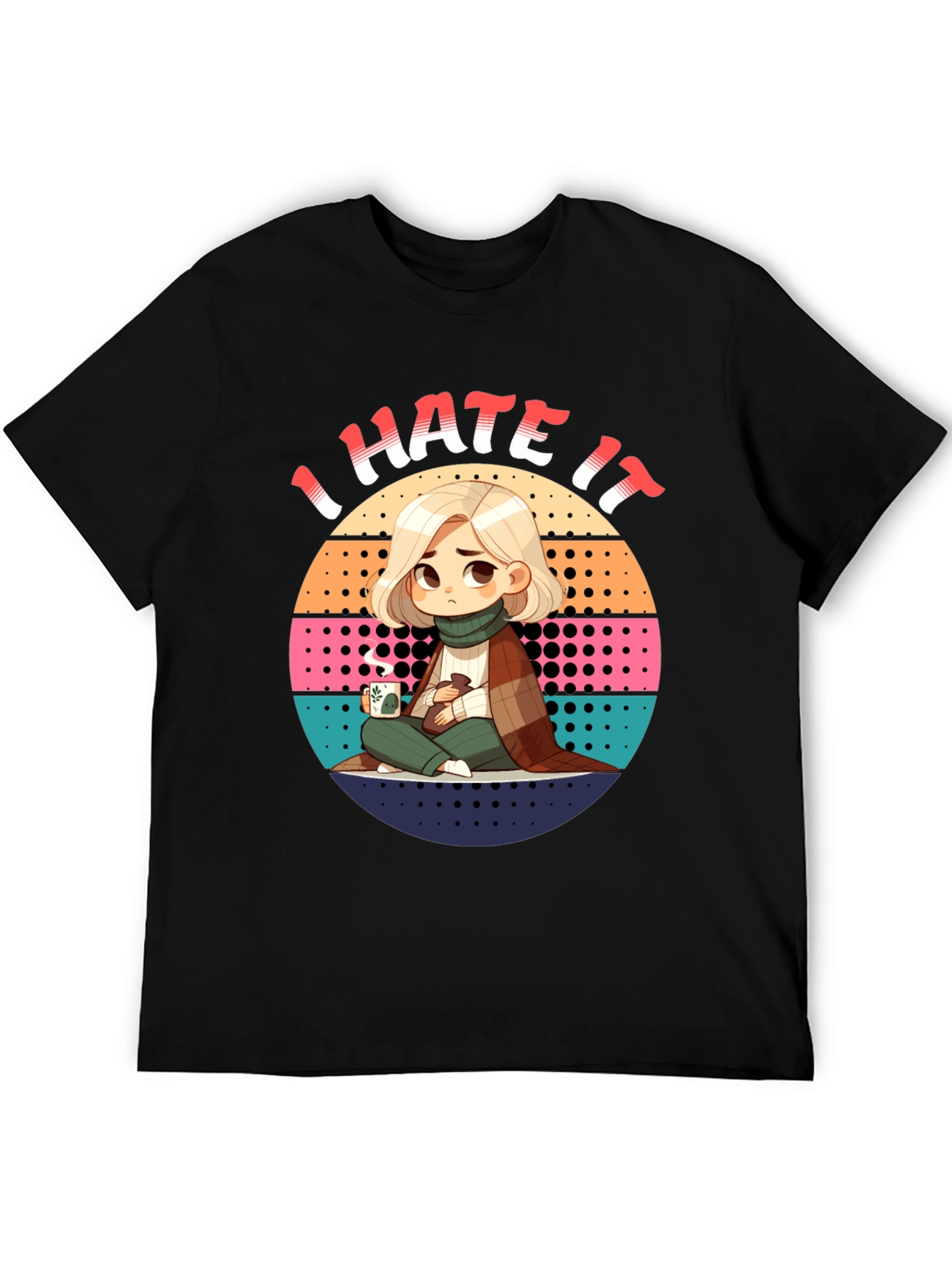 I Hate It Graphic Tee - Trendy Unisex Shirt