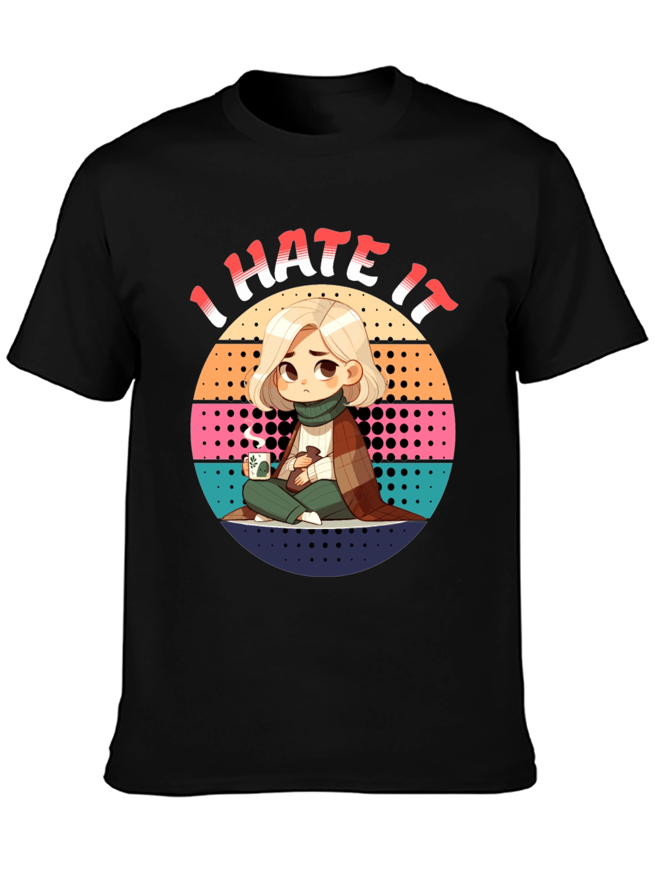 I Hate It Graphic Tee - Trendy Unisex Shirt