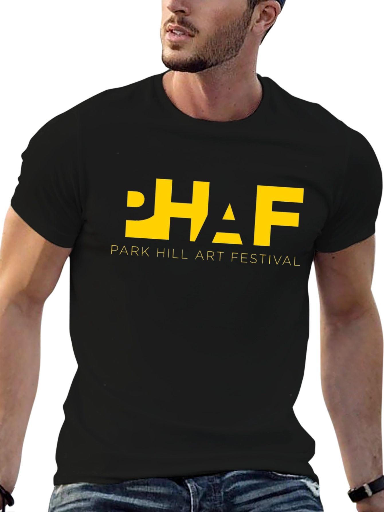 Park Hill Art Festival Black Graphic T-Shirt