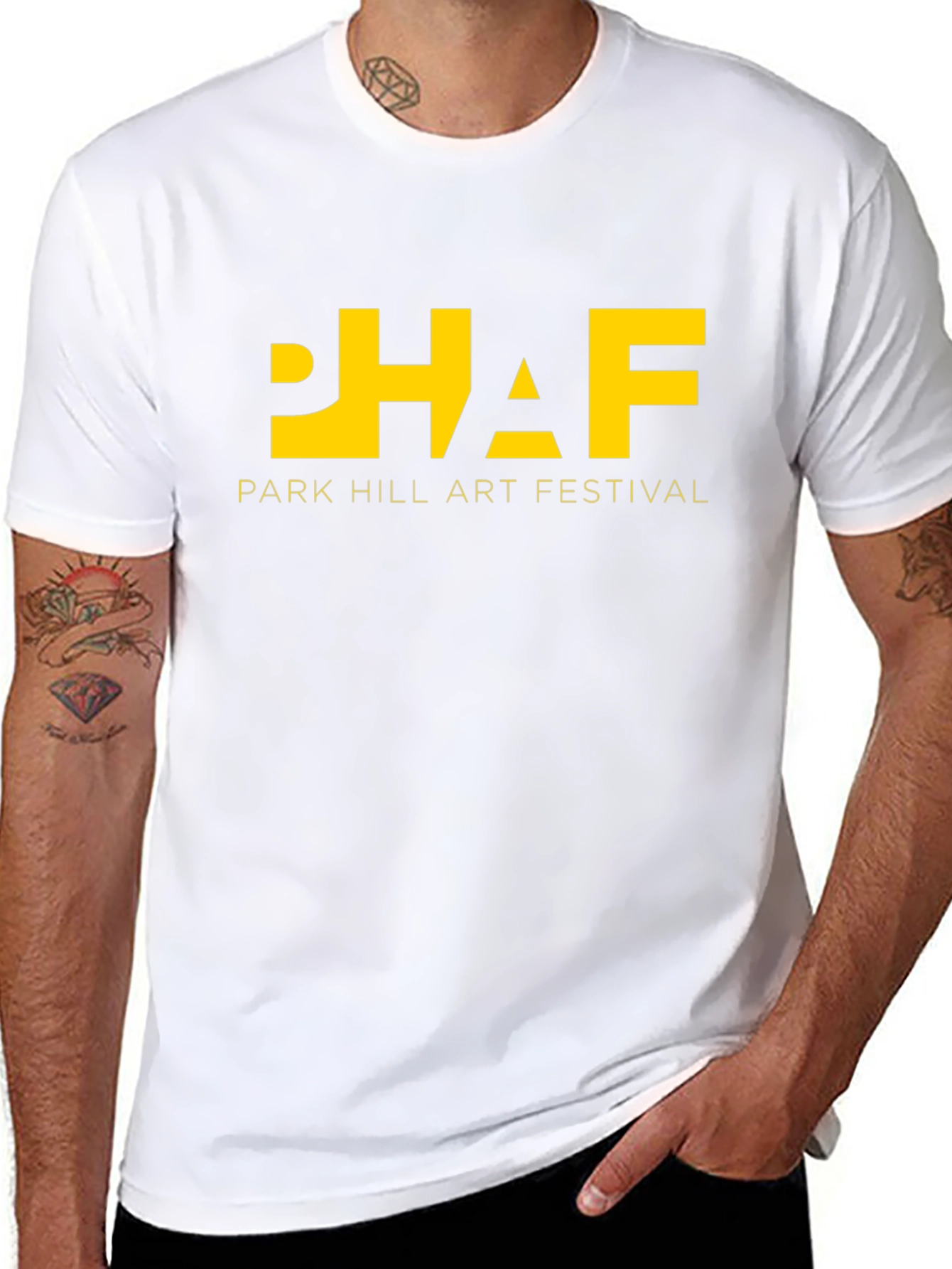 Park Hill Art Festival Black Graphic T-Shirt
