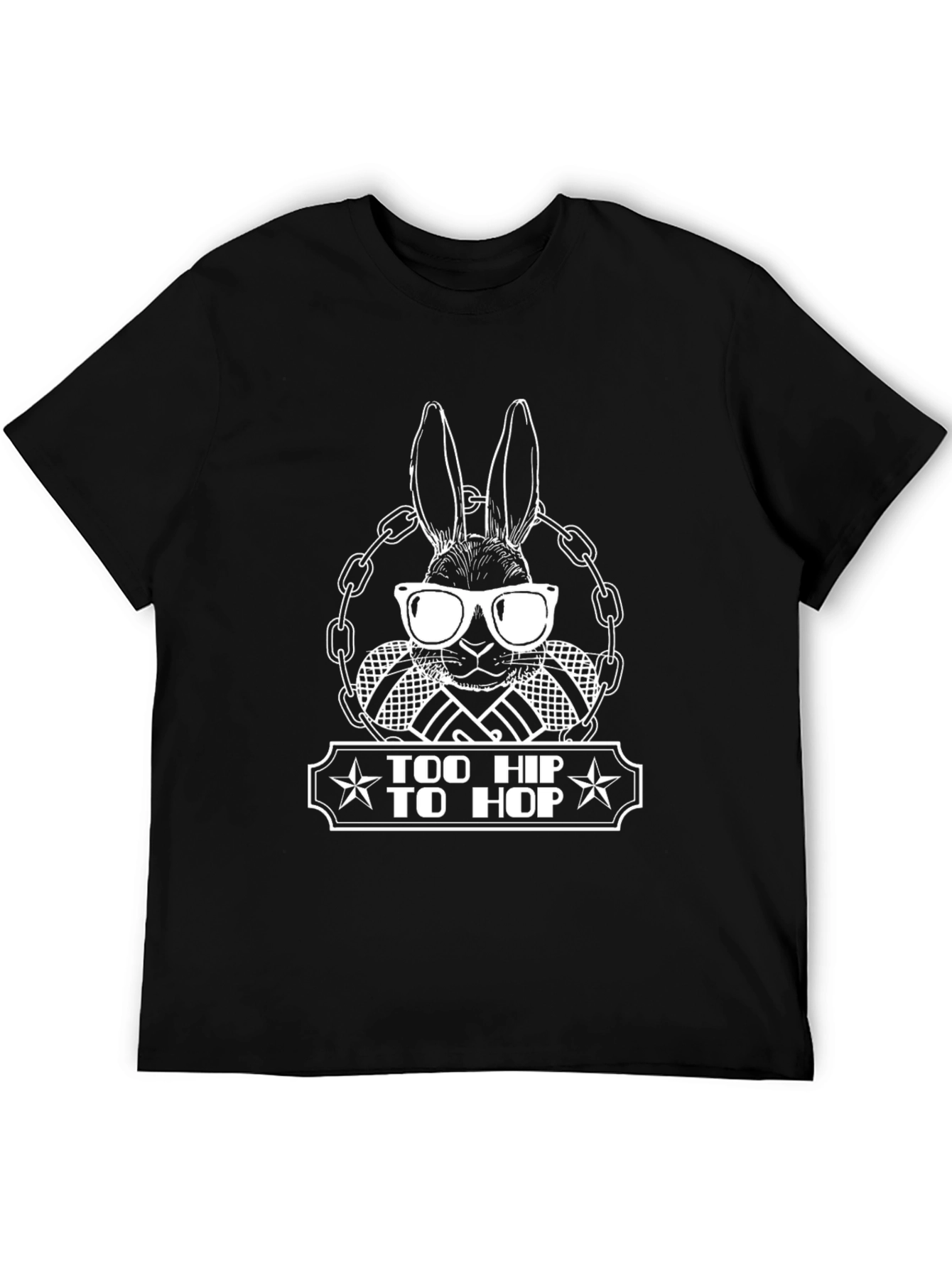 Too Hip to Hop Black T-Shirt