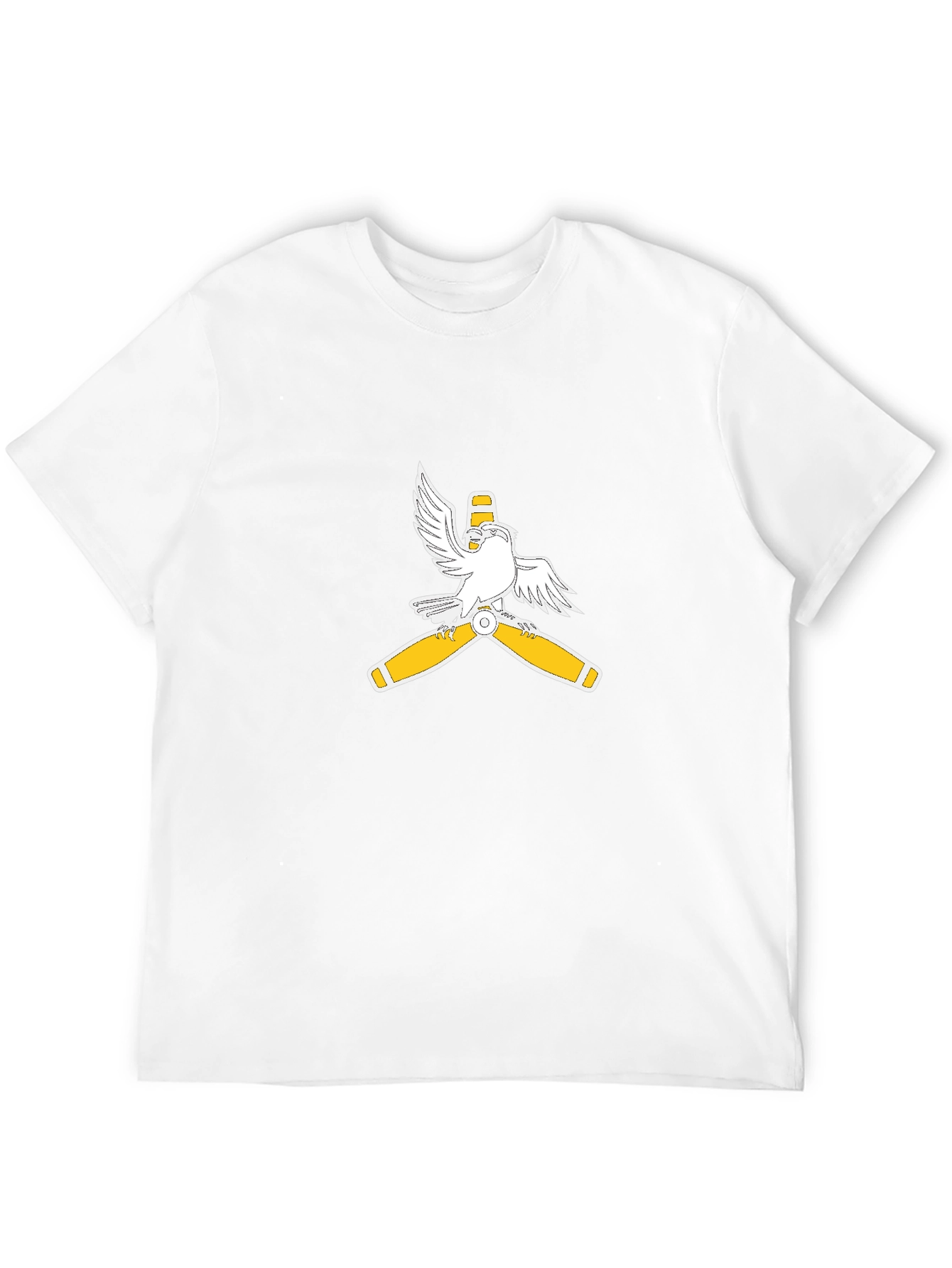Aviator Eagle Propeller Graphic Tee