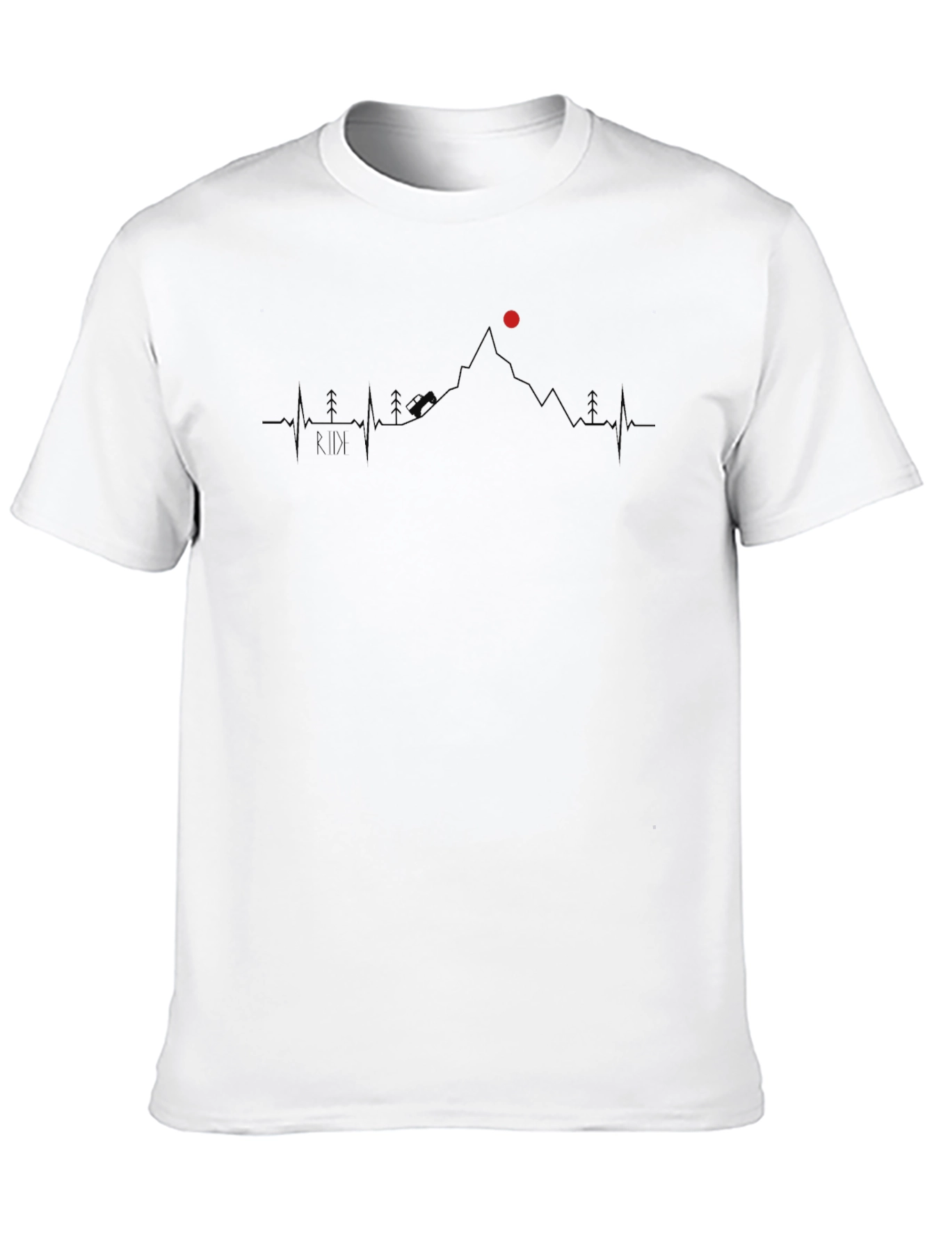 Mountain Heartbeat Tee - Adventure Design