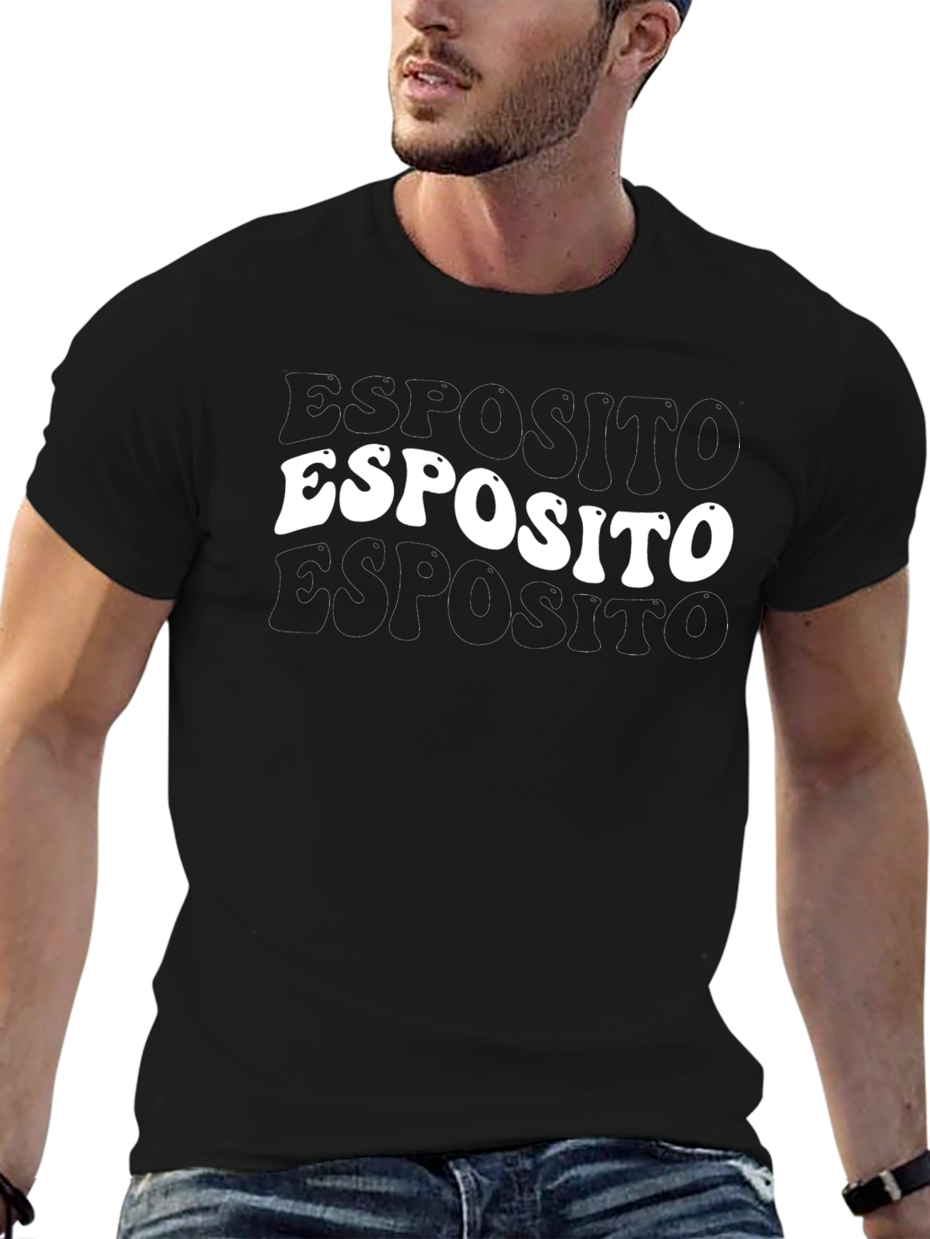 Esposito Bold Graphic T-Shirt - Stylish Statement Tee