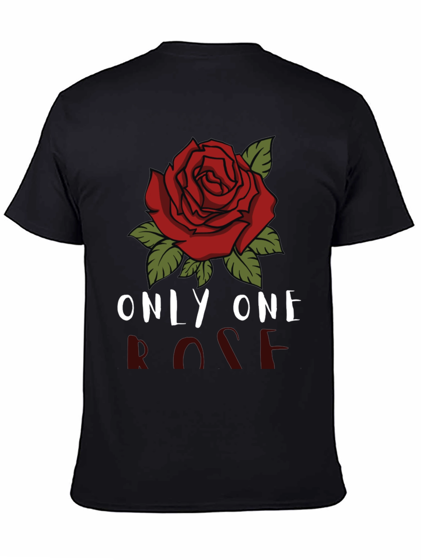 Only One Rose Graphic T-Shirt