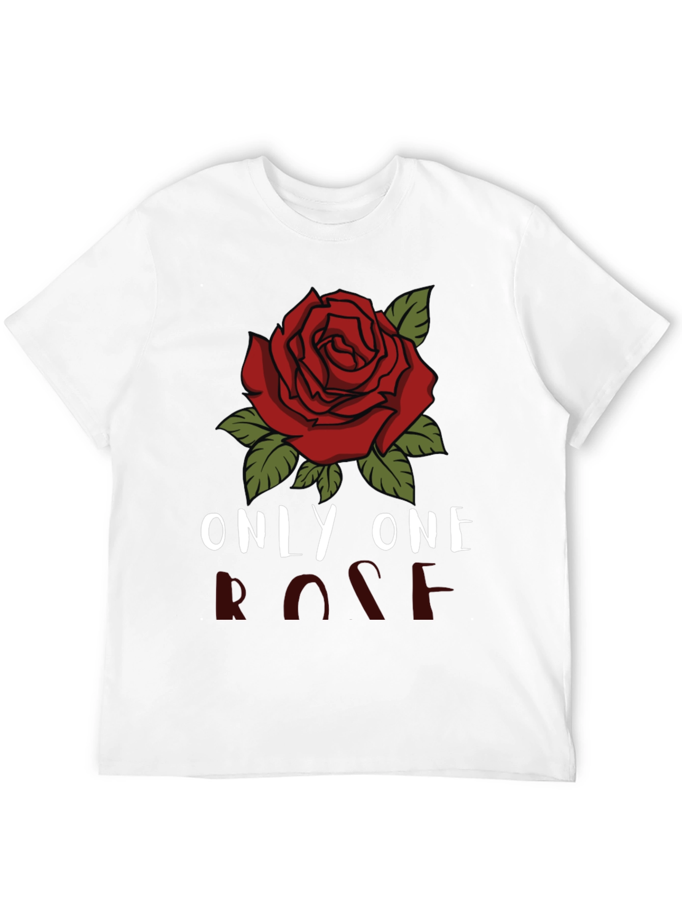 Only One Rose Graphic T-Shirt