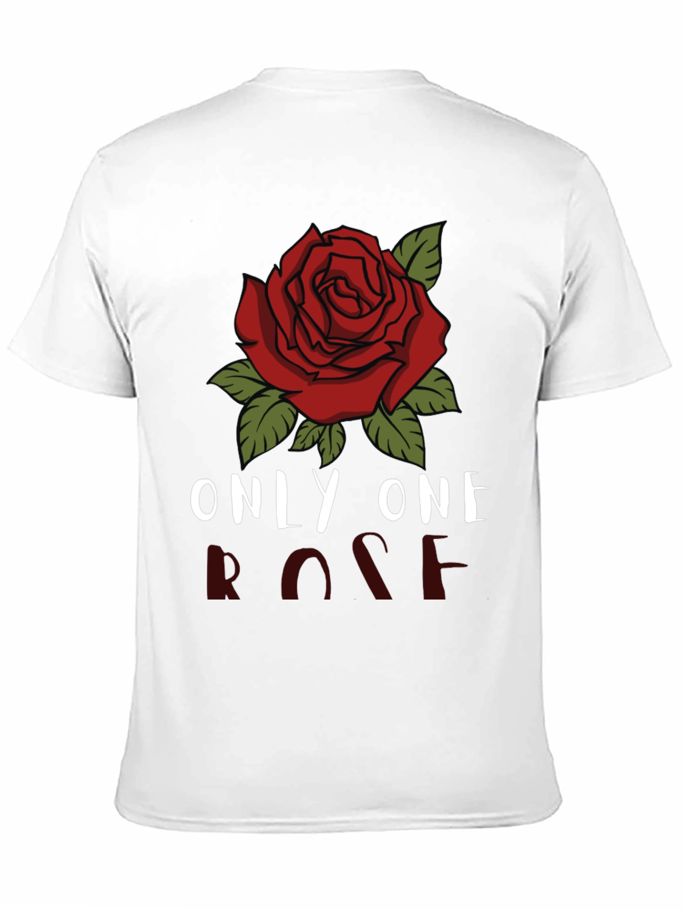 Only One Rose Graphic T-Shirt