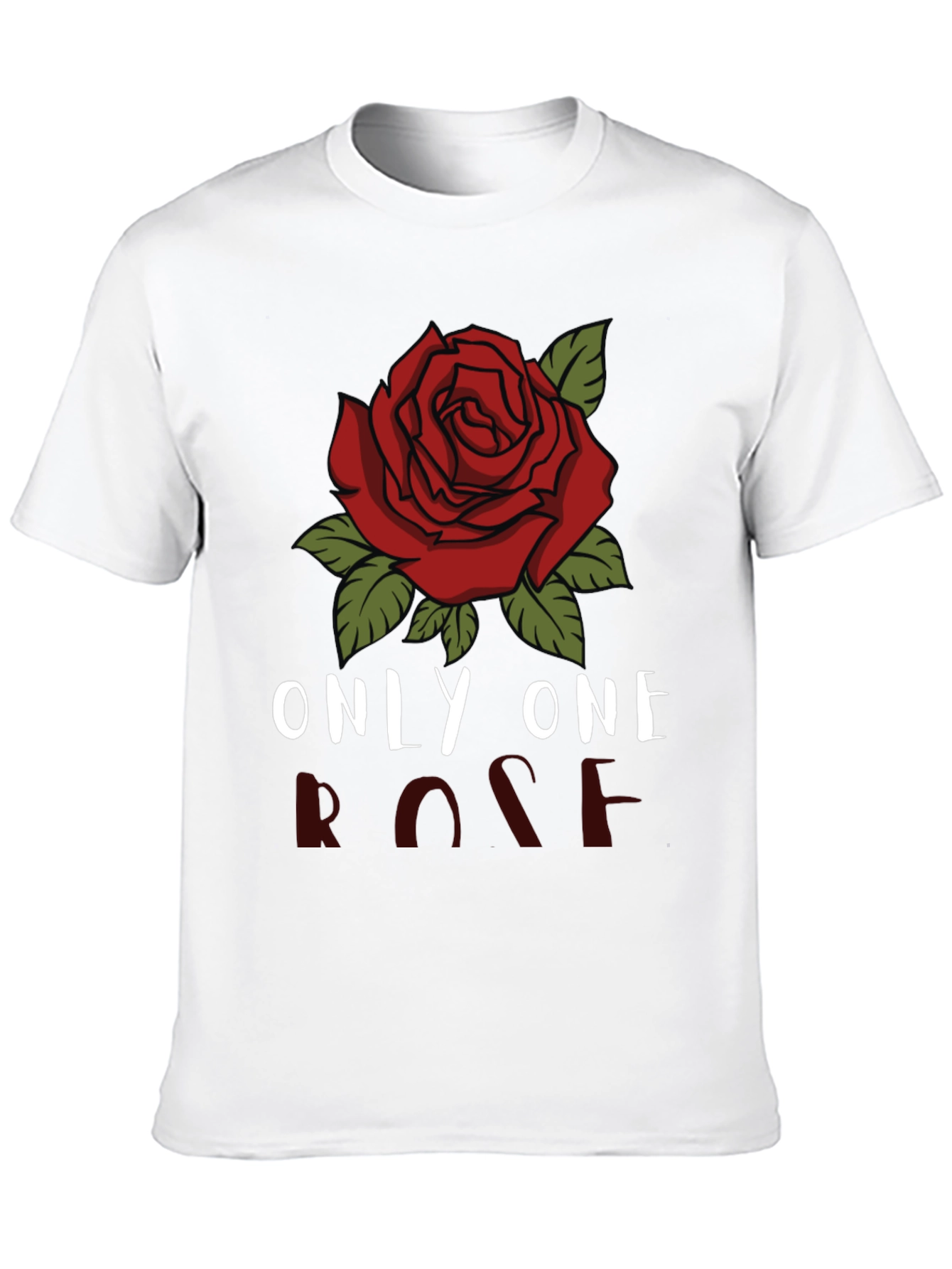 Only One Rose Graphic T-Shirt