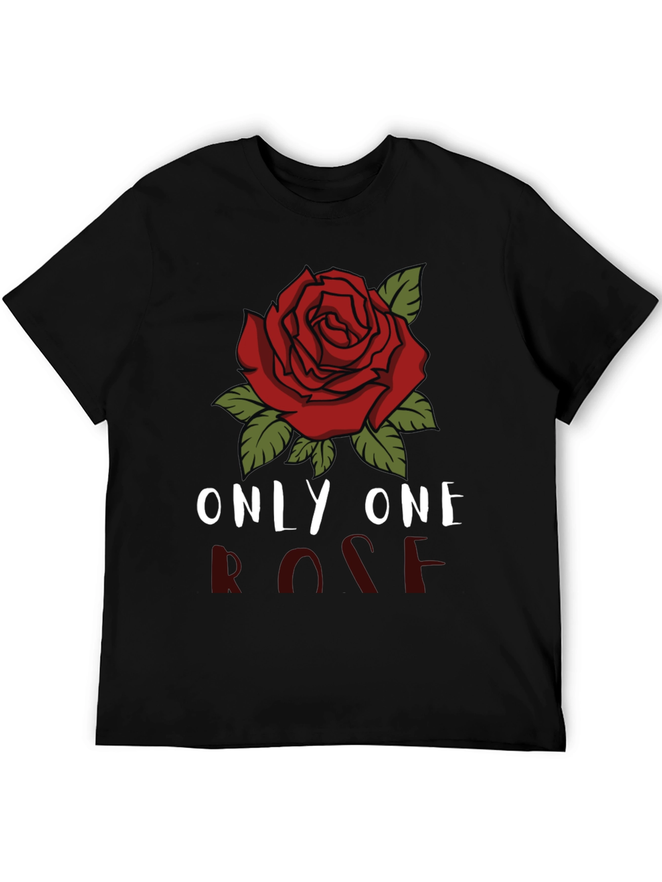 Only One Rose Graphic T-Shirt