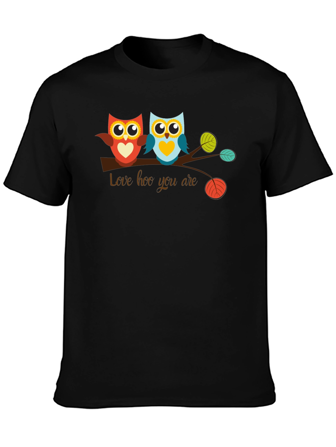 Love Hoo You Are Owl Graphic T-Shirt