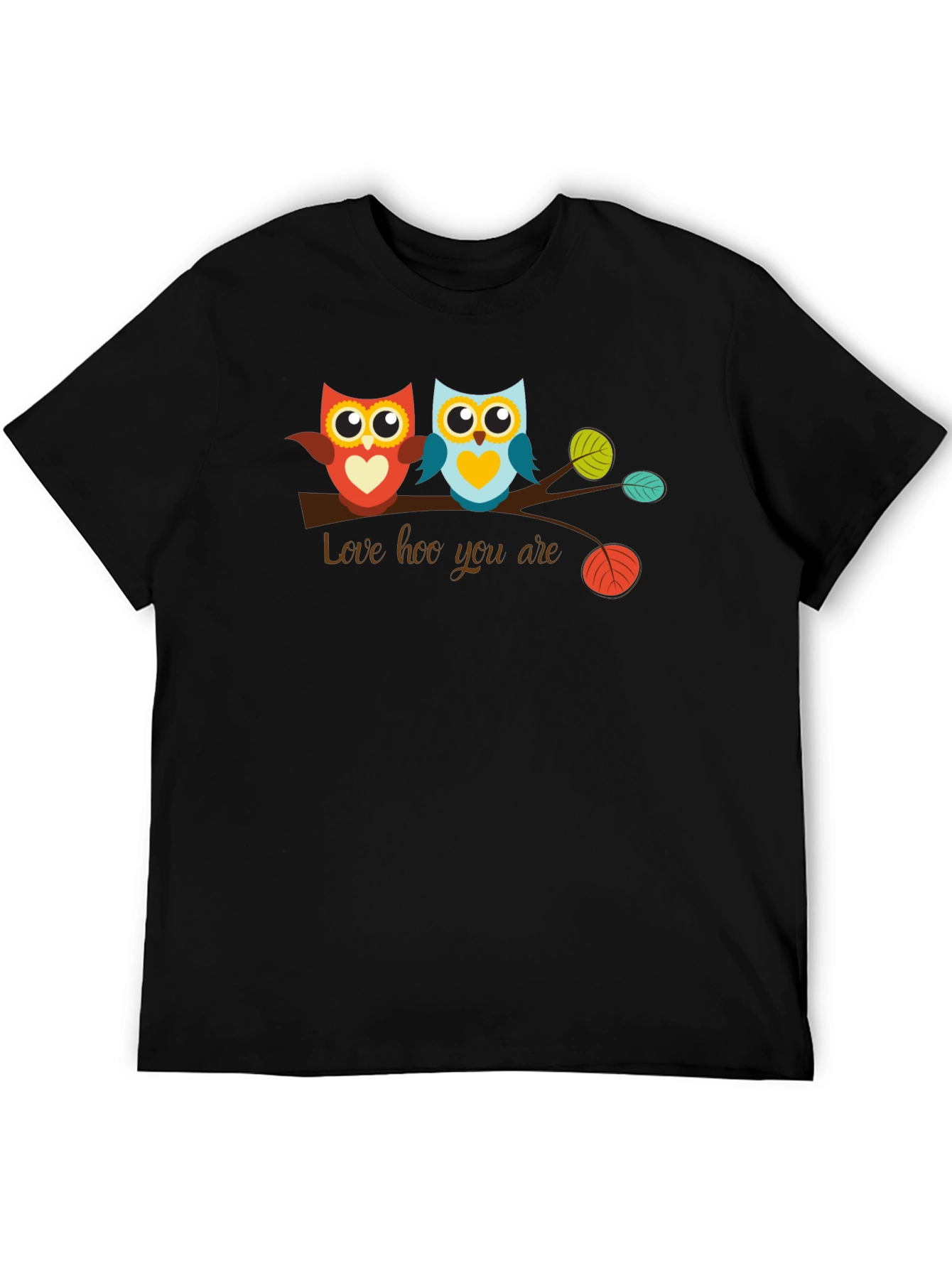 Love Hoo You Are Owl Graphic T-Shirt