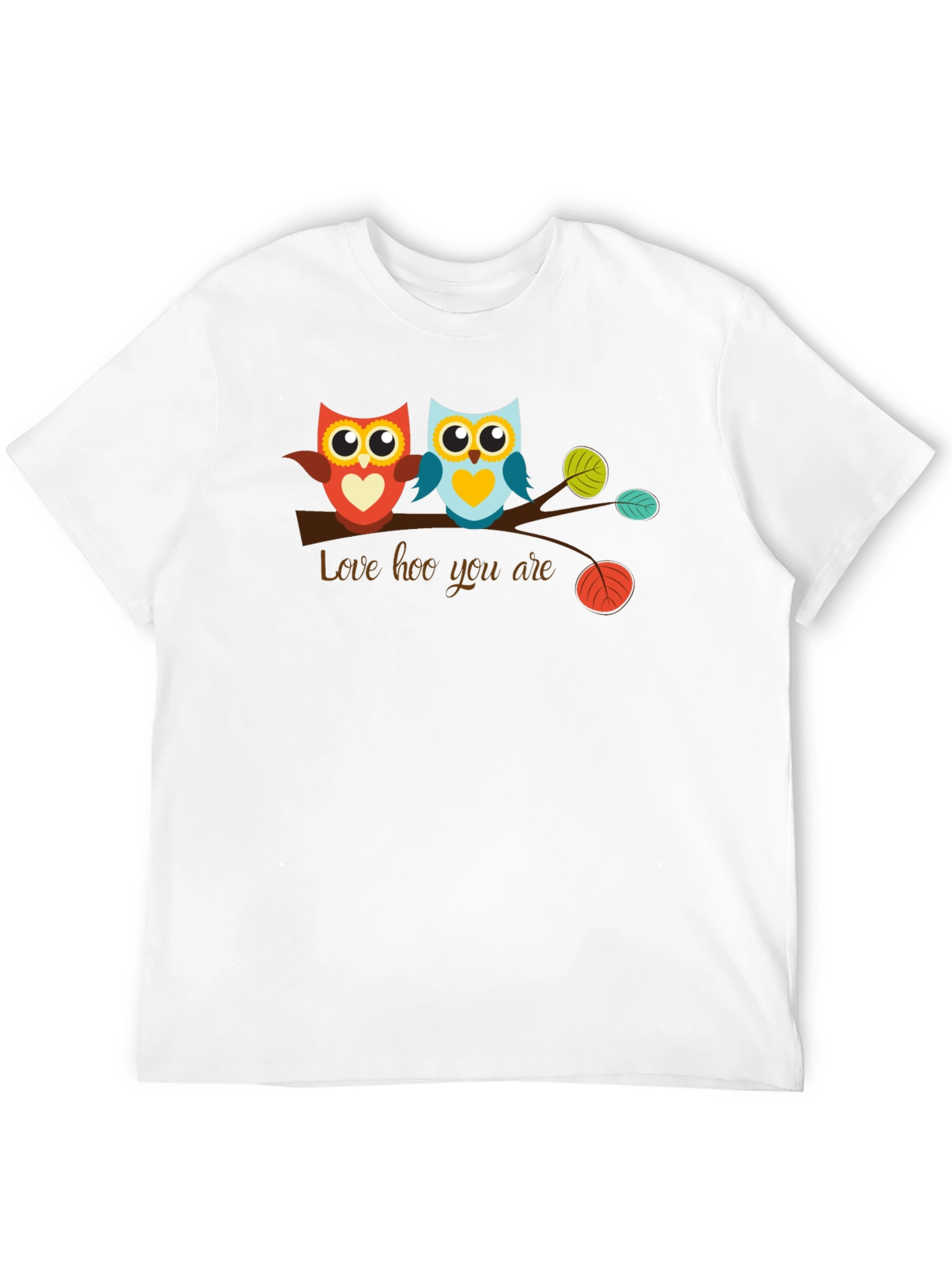 Love Hoo You Are Owl Graphic T-Shirt