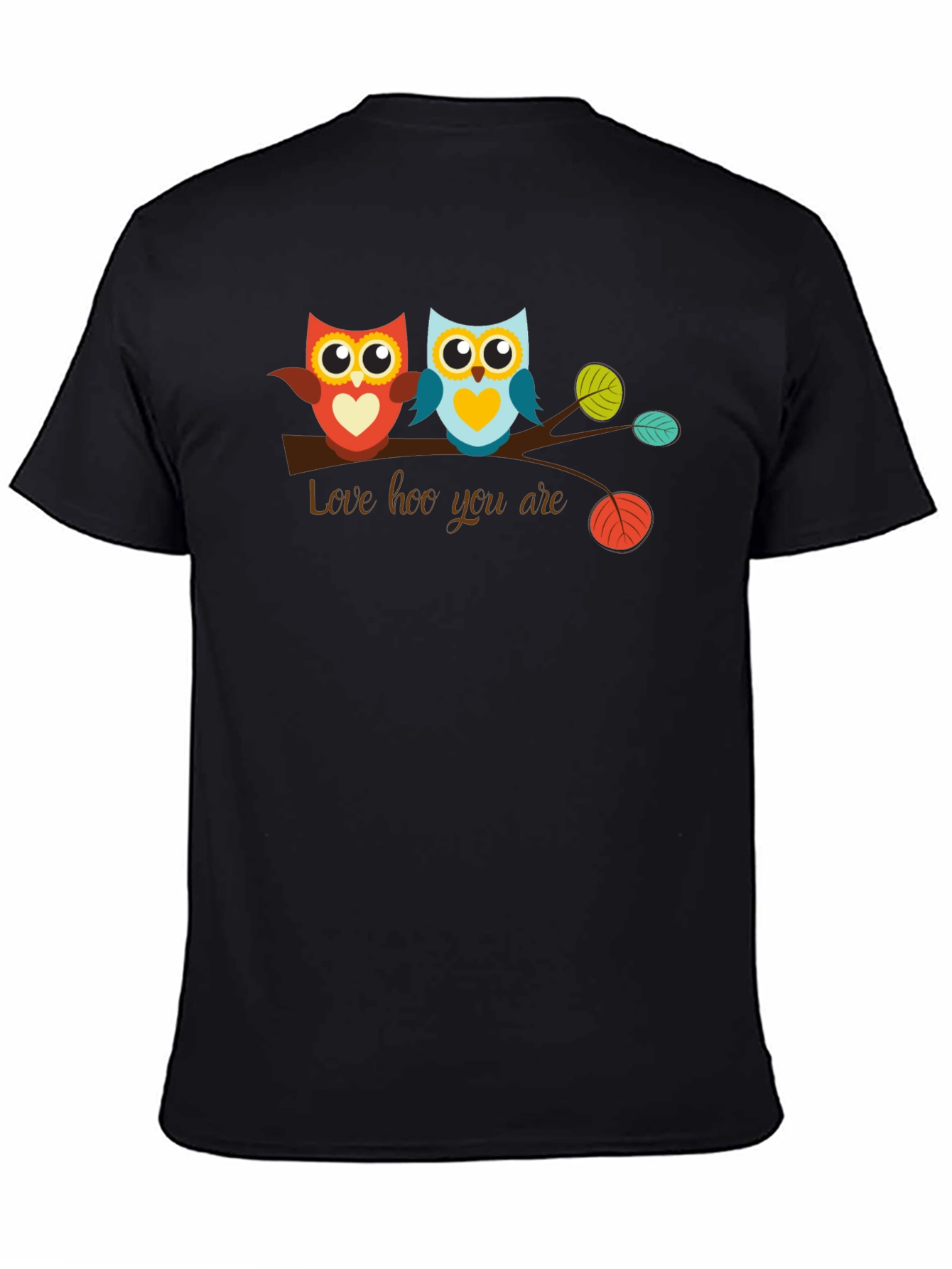 Love Hoo You Are Owl Graphic T-Shirt