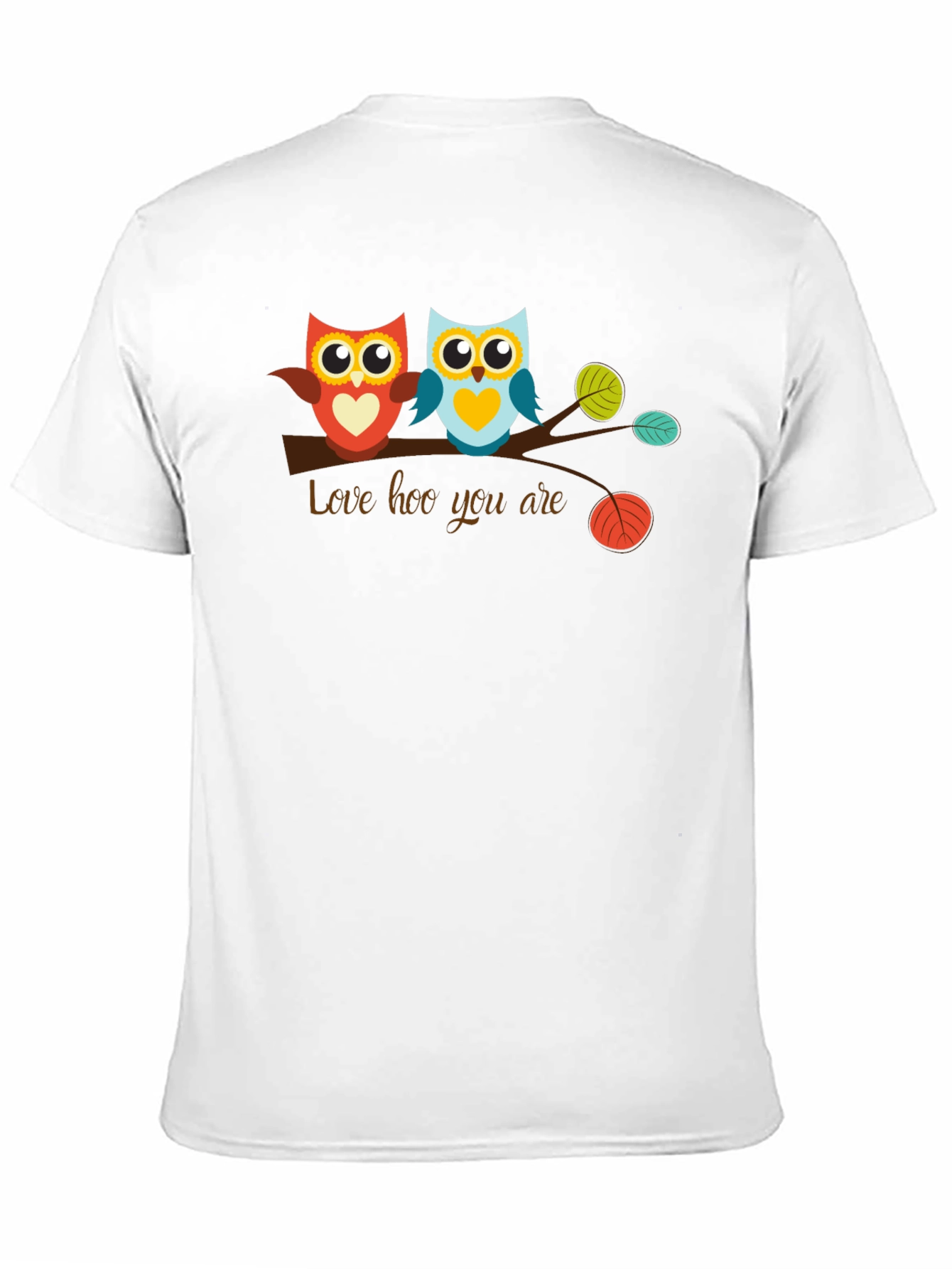 Love Hoo You Are Owl Graphic T-Shirt