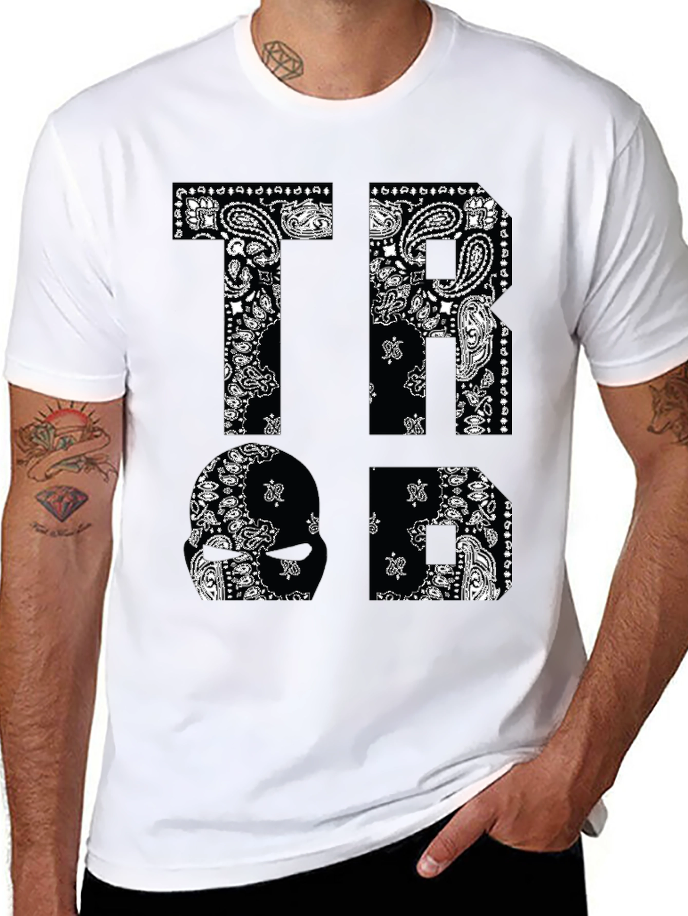 Bandana Print T-Shirt