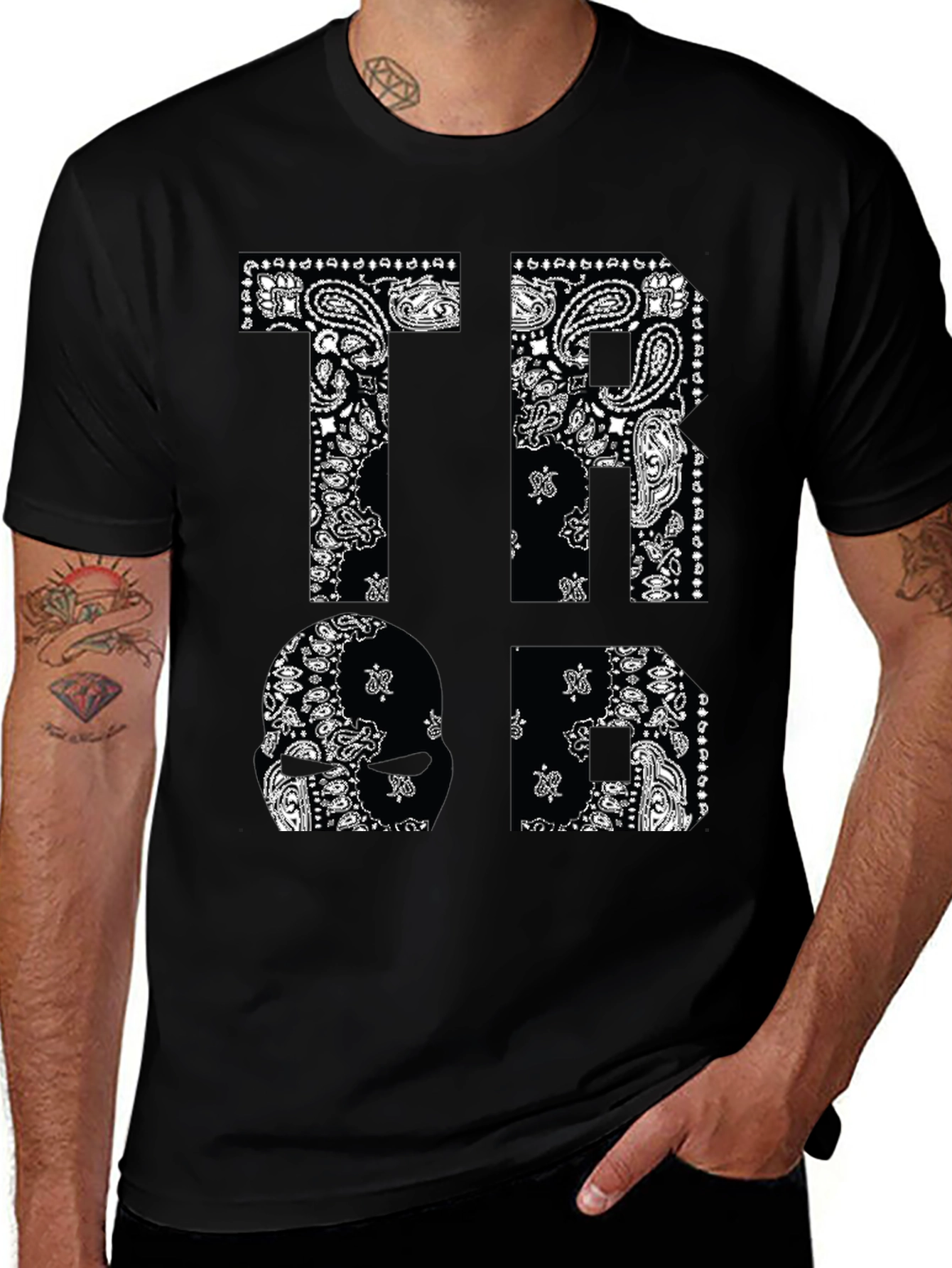 Bandana Print T-Shirt