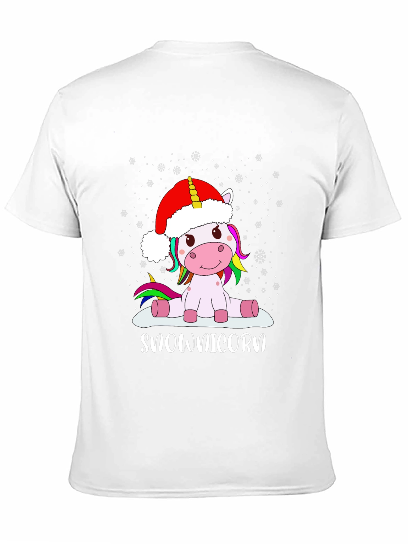Snow-nicorn Christmas T-Shirt