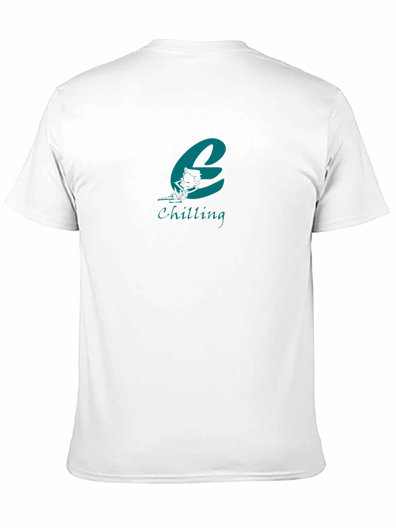 Chilling Cat Graphic Tee - Cool Comfort