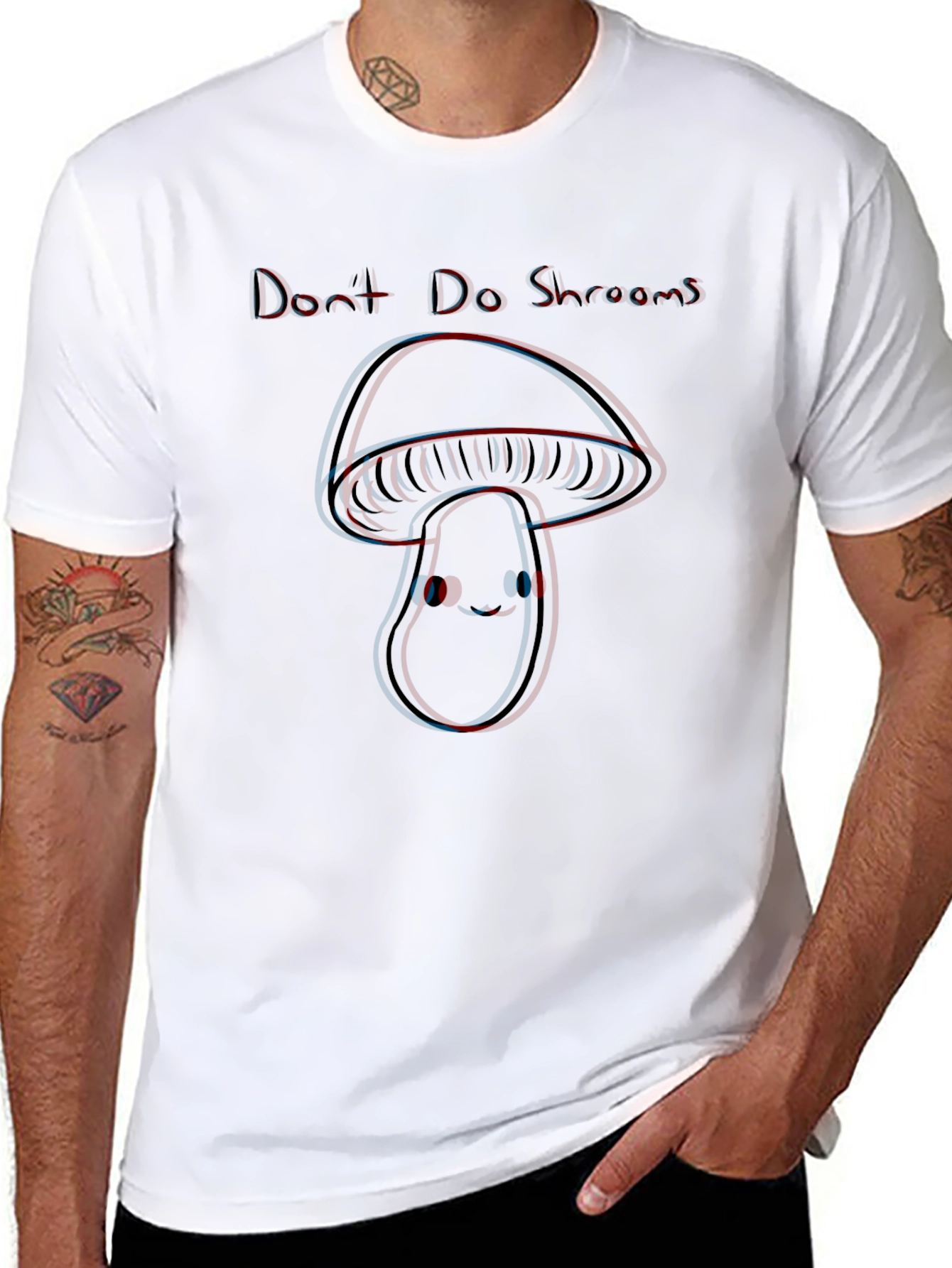 Dont Do Shrooms T-Shirt Funny Psychedelic Apparel