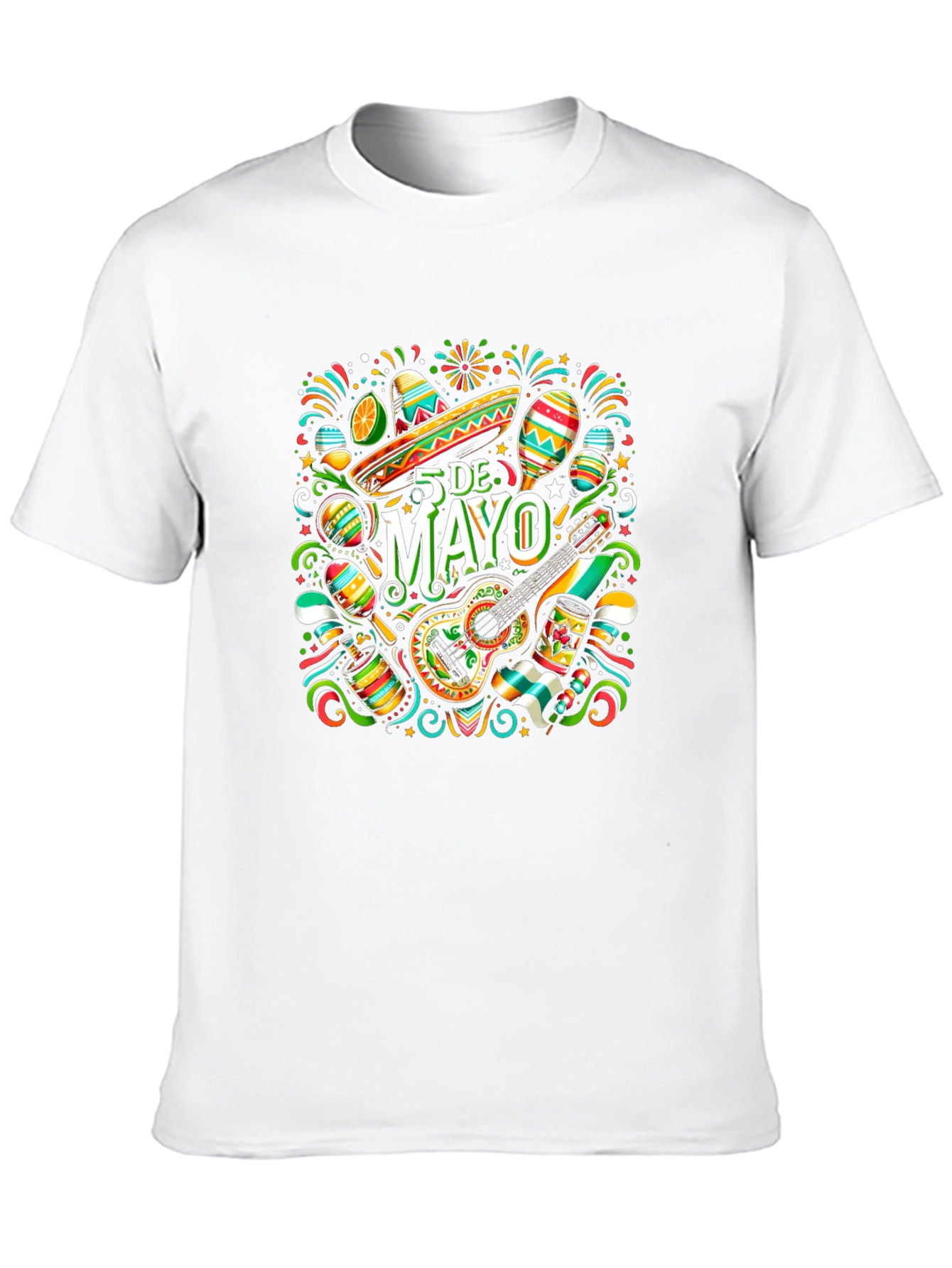 Cinco de Mayo Graphic T-Shirt - Fiesta Ready