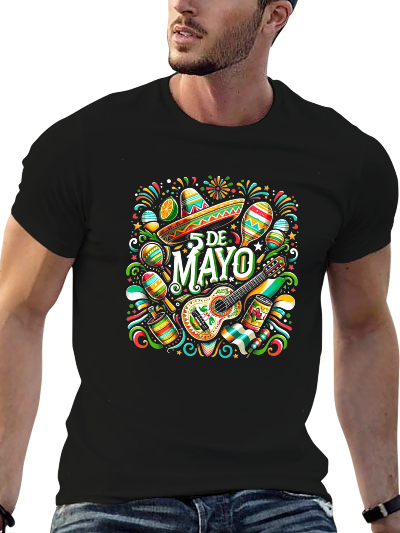 Cinco de Mayo Graphic T-Shirt - Fiesta Ready