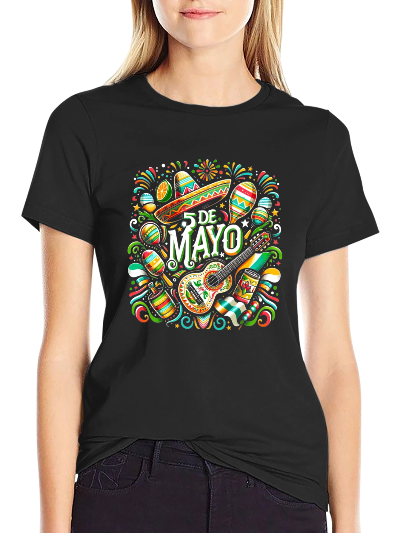 Cinco de Mayo Graphic T-Shirt - Fiesta Ready