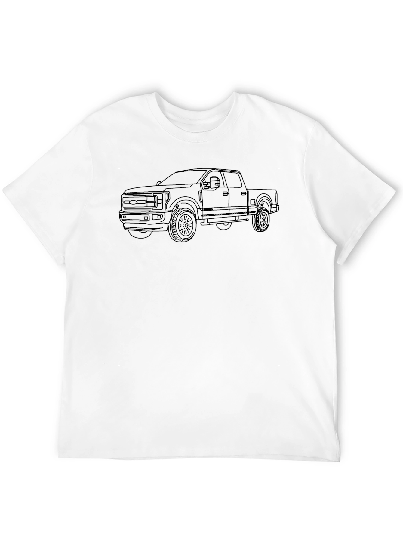 Truck Outline Graphic T-Shirt